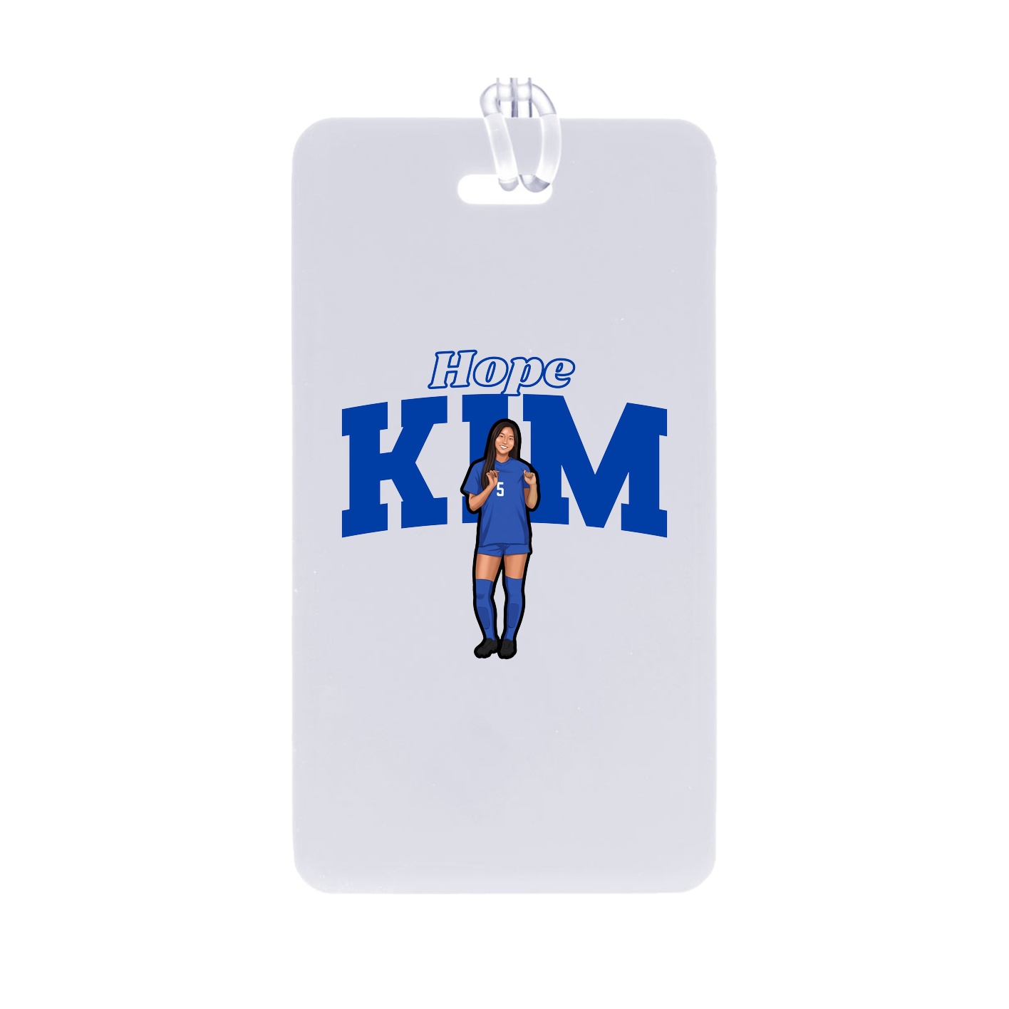 Bag Tag — Name Arch in Classic