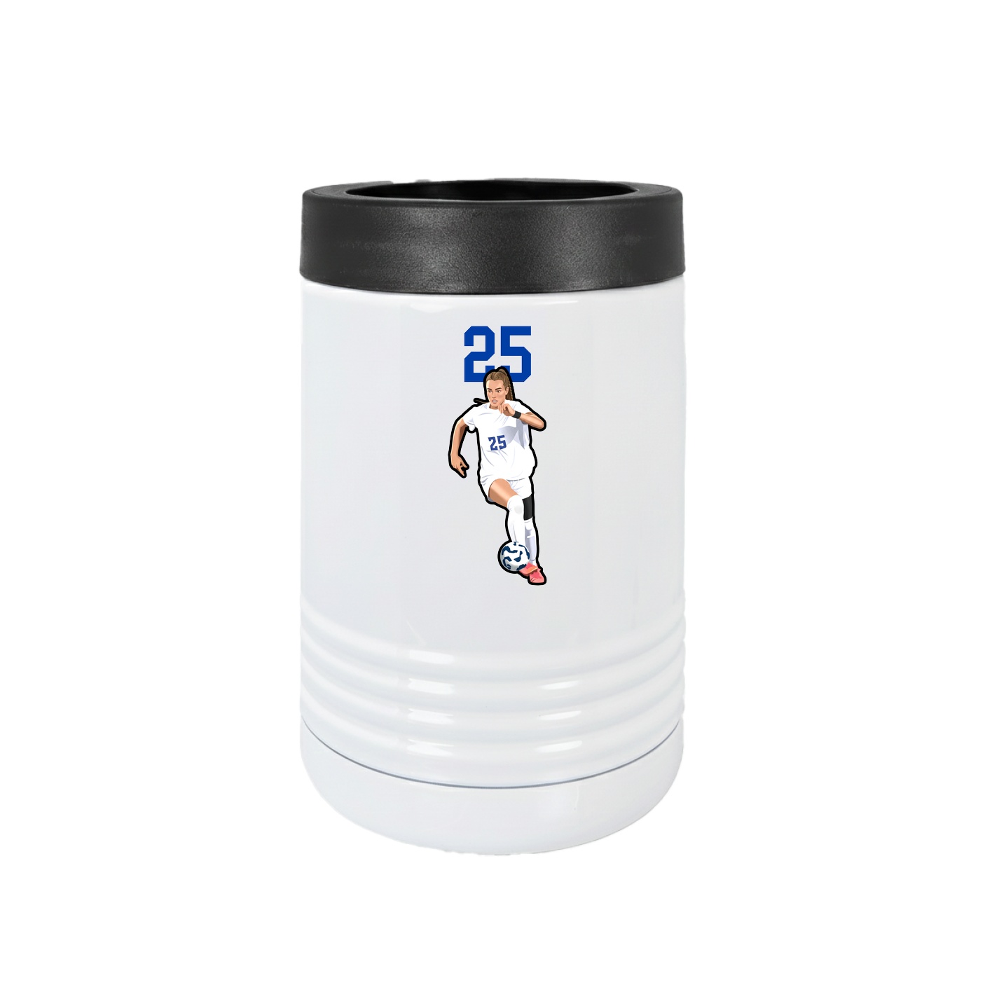 Beverage Holder — Number Top in White