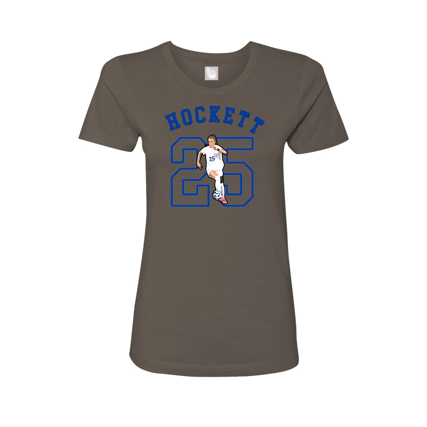 Fitted Women's Tee — Shirsey Arch in Grey