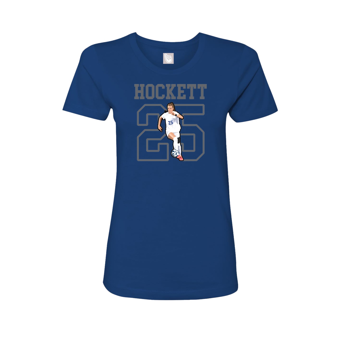 Fitted Women's Tee — Shirsey in Royal