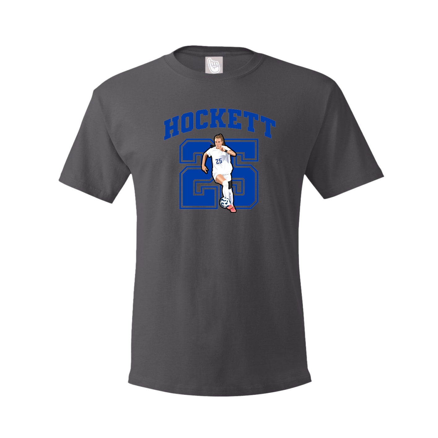 Tee — Number in Grey