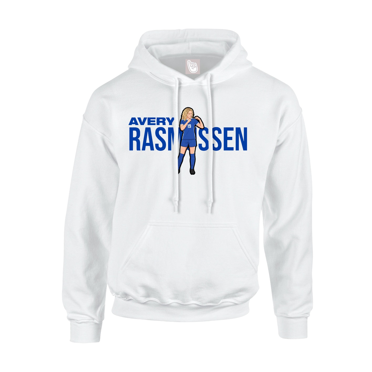Hoodie — Player Name in White