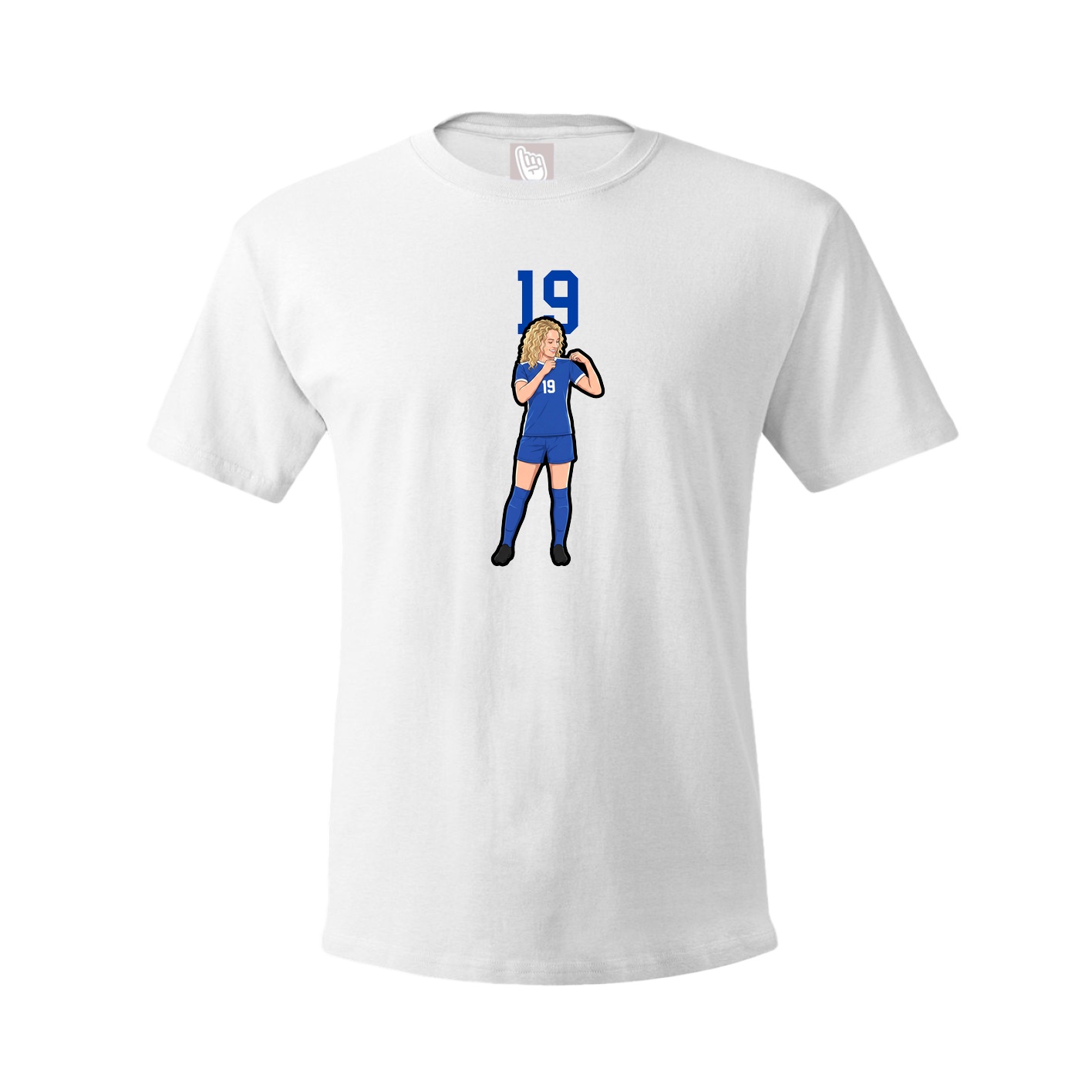 Tee — Number Top in White