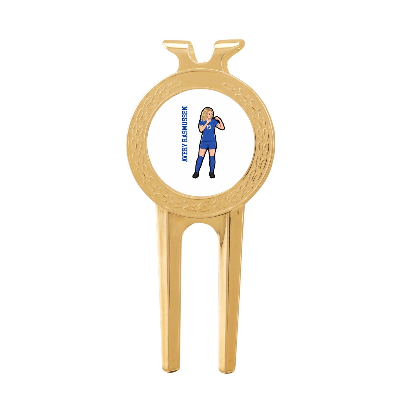 Divot Tool with Ball Marker — Name Vertical in Classic