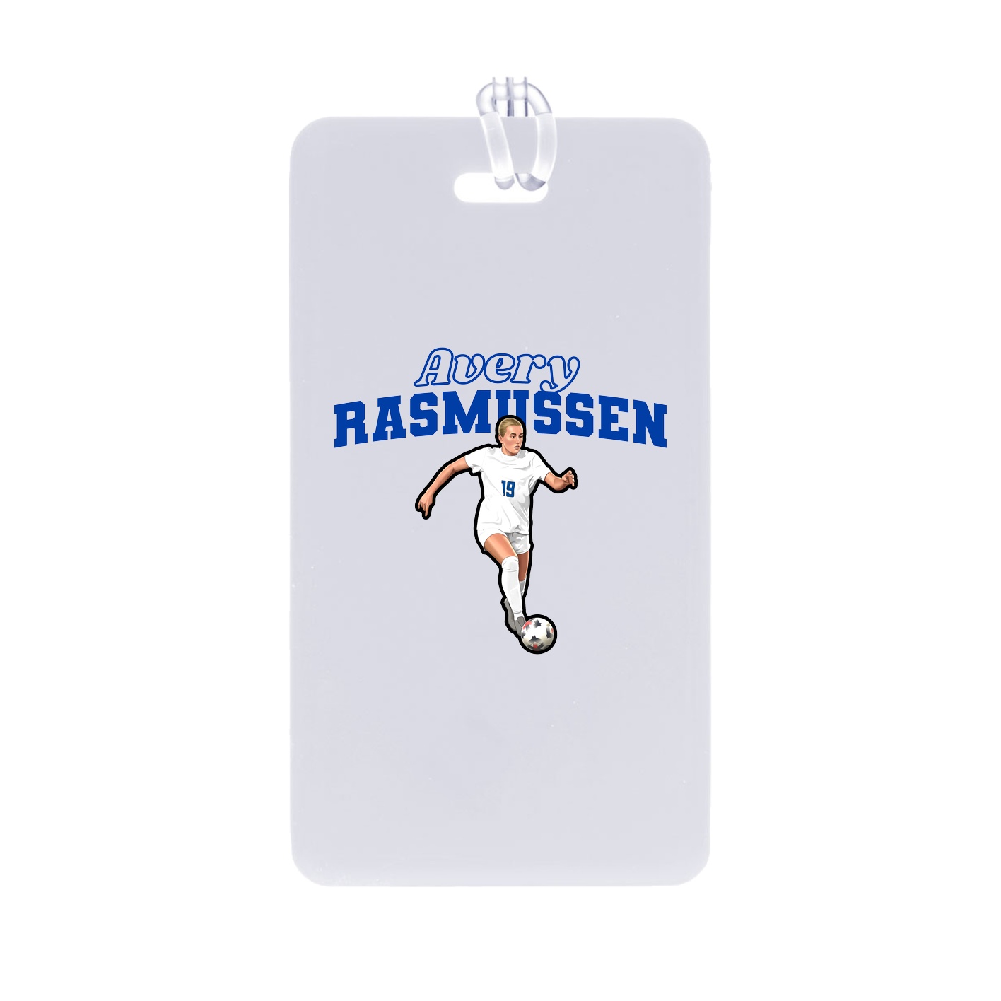 Bag Tag — Name Arch in Classic