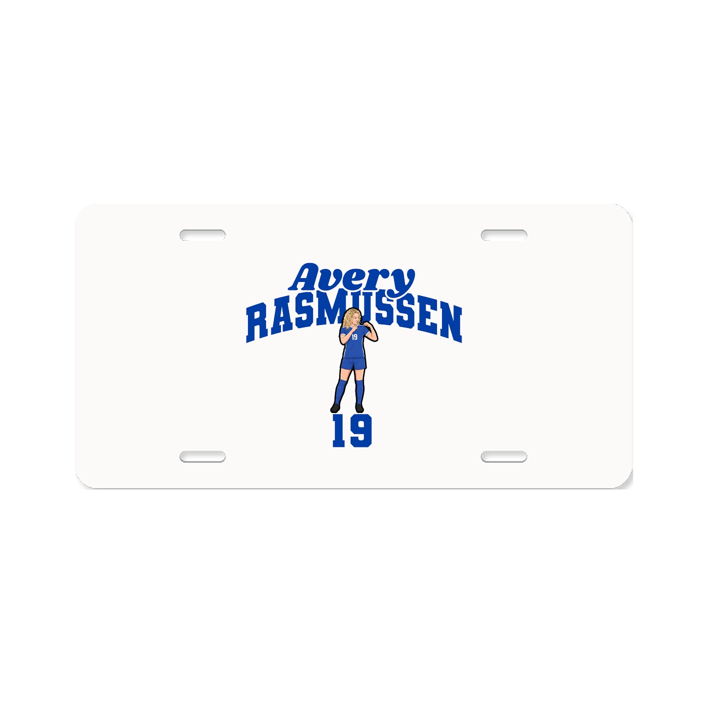 License Plate — Signature Arch in Classic