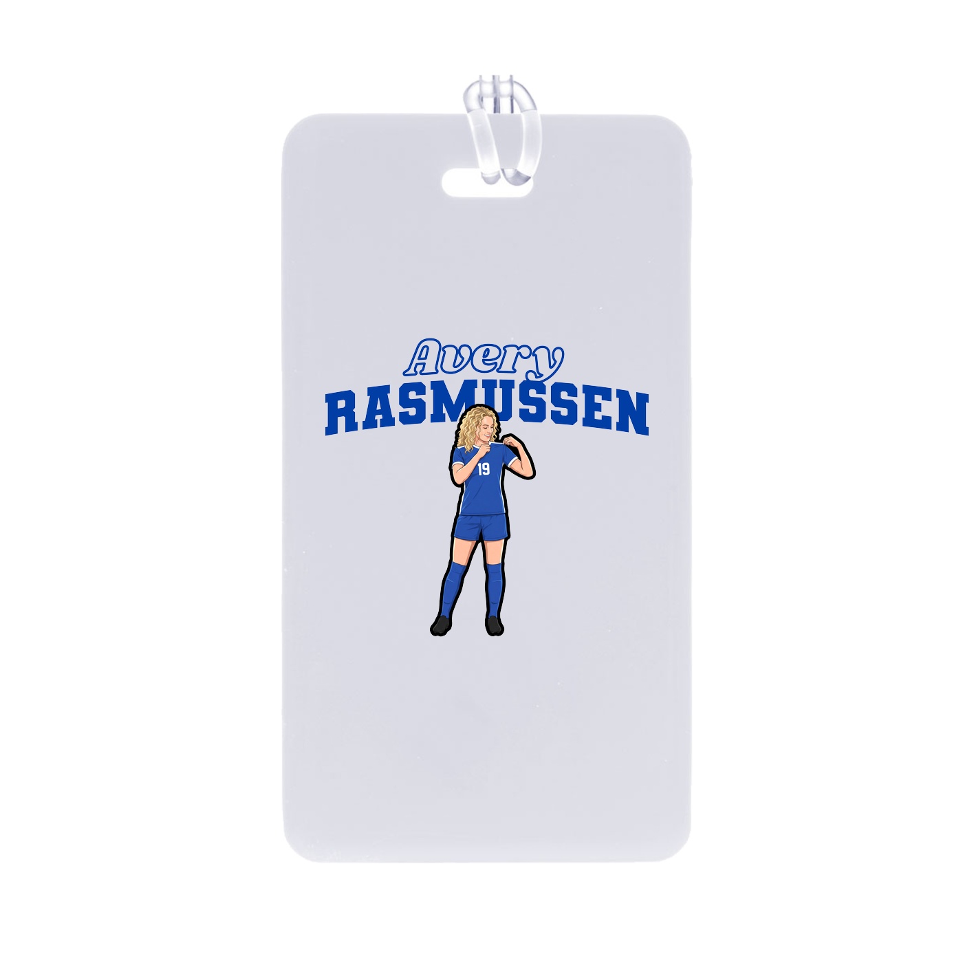 Bag Tag — Name Arch in Classic
