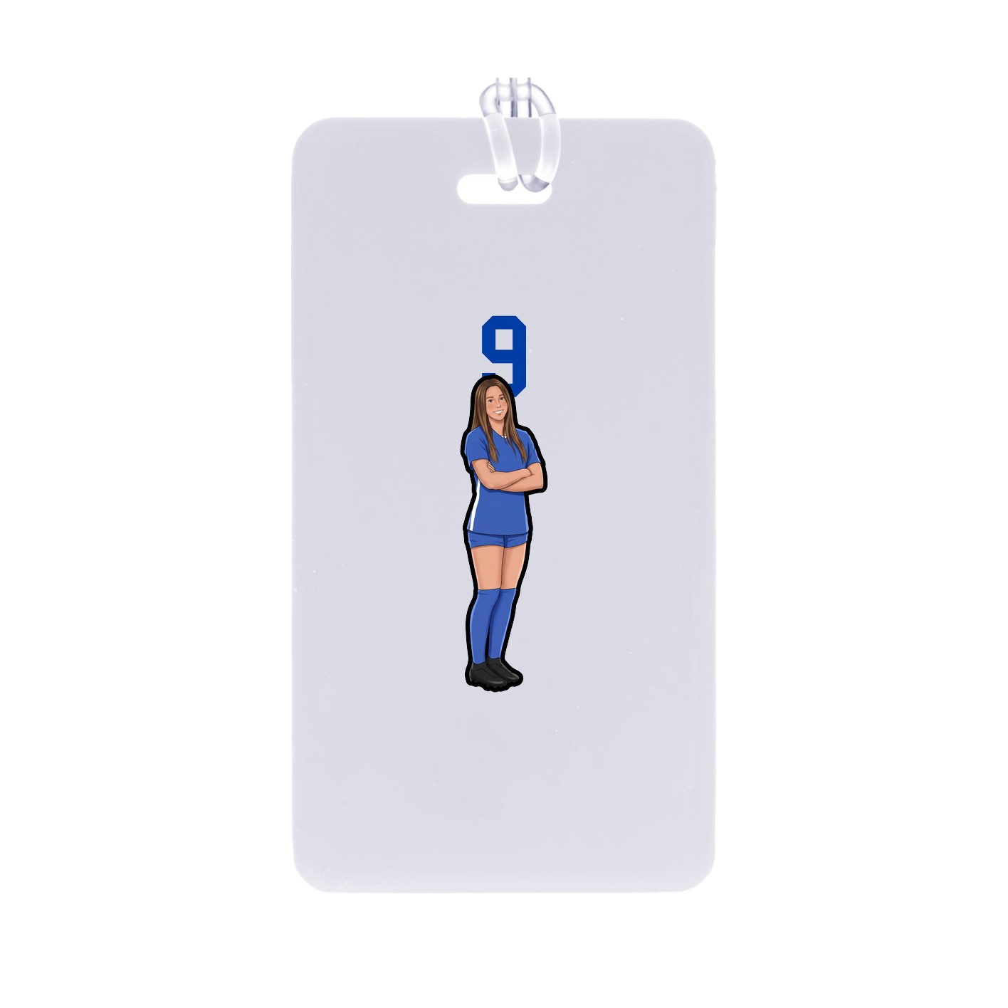 Bag Tag — Number Top in Classic