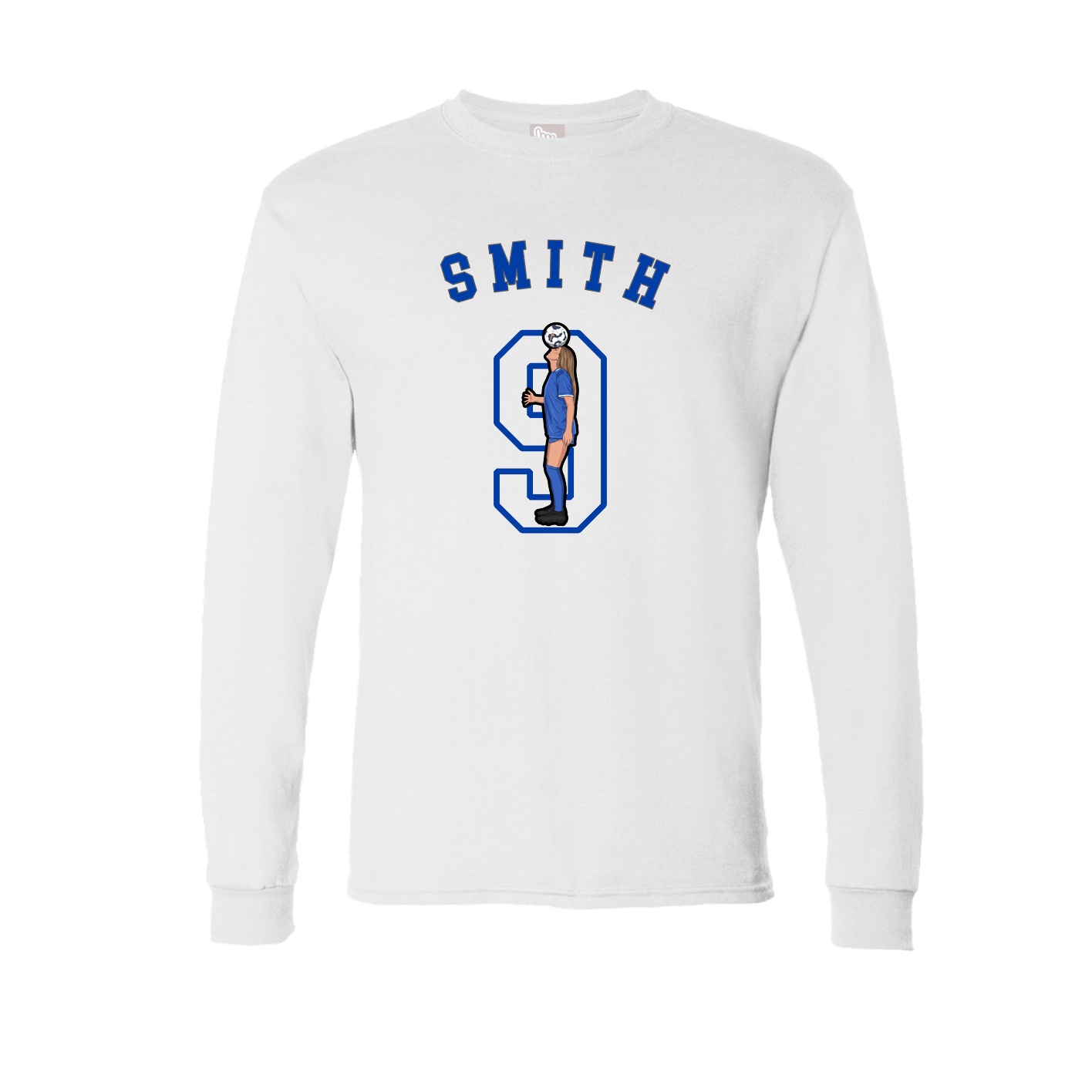 Long Sleeve Tee — Shirsey Arch in White