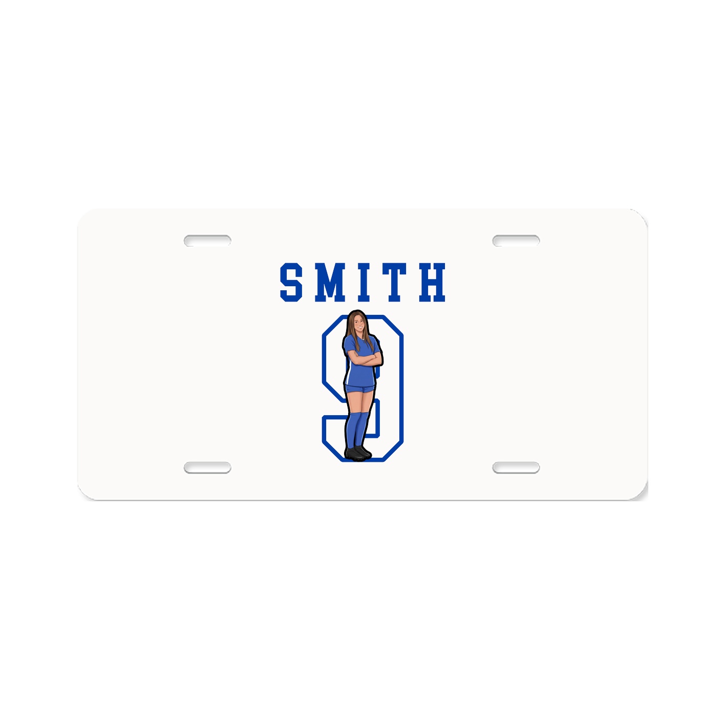 License Plate — Shirsey in Classic