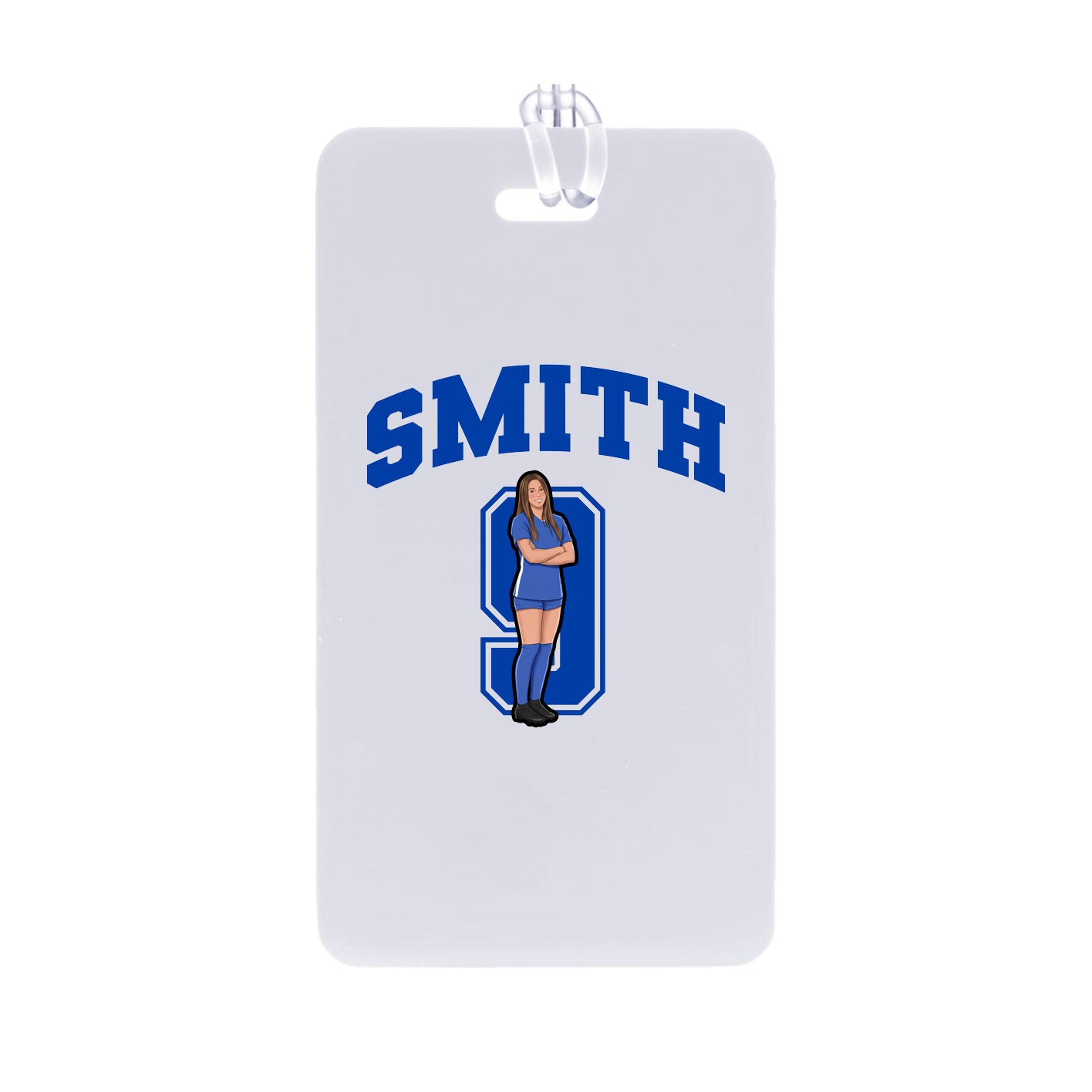 Bag Tag — Number in Classic