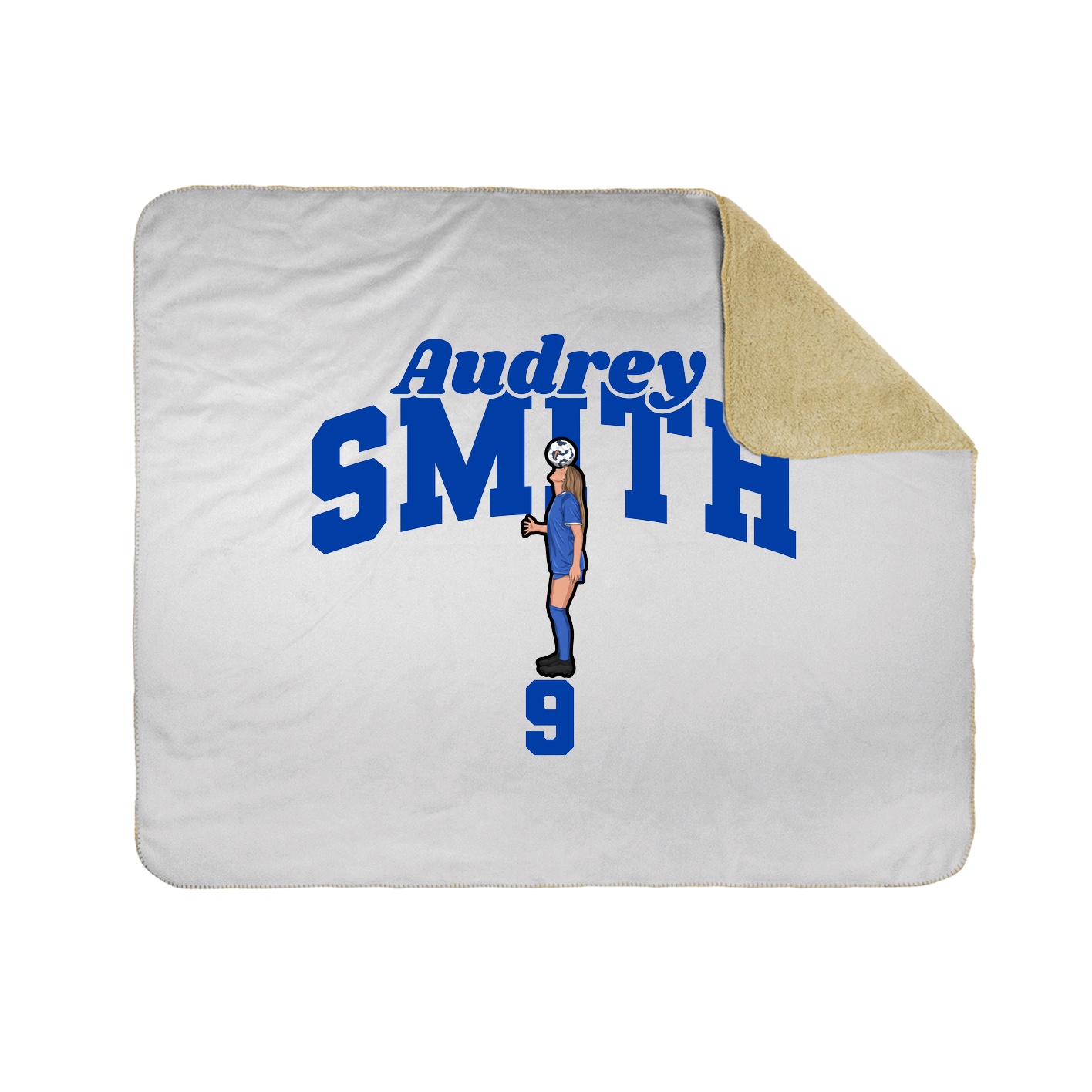Throw Blanket — Signature Arch in White