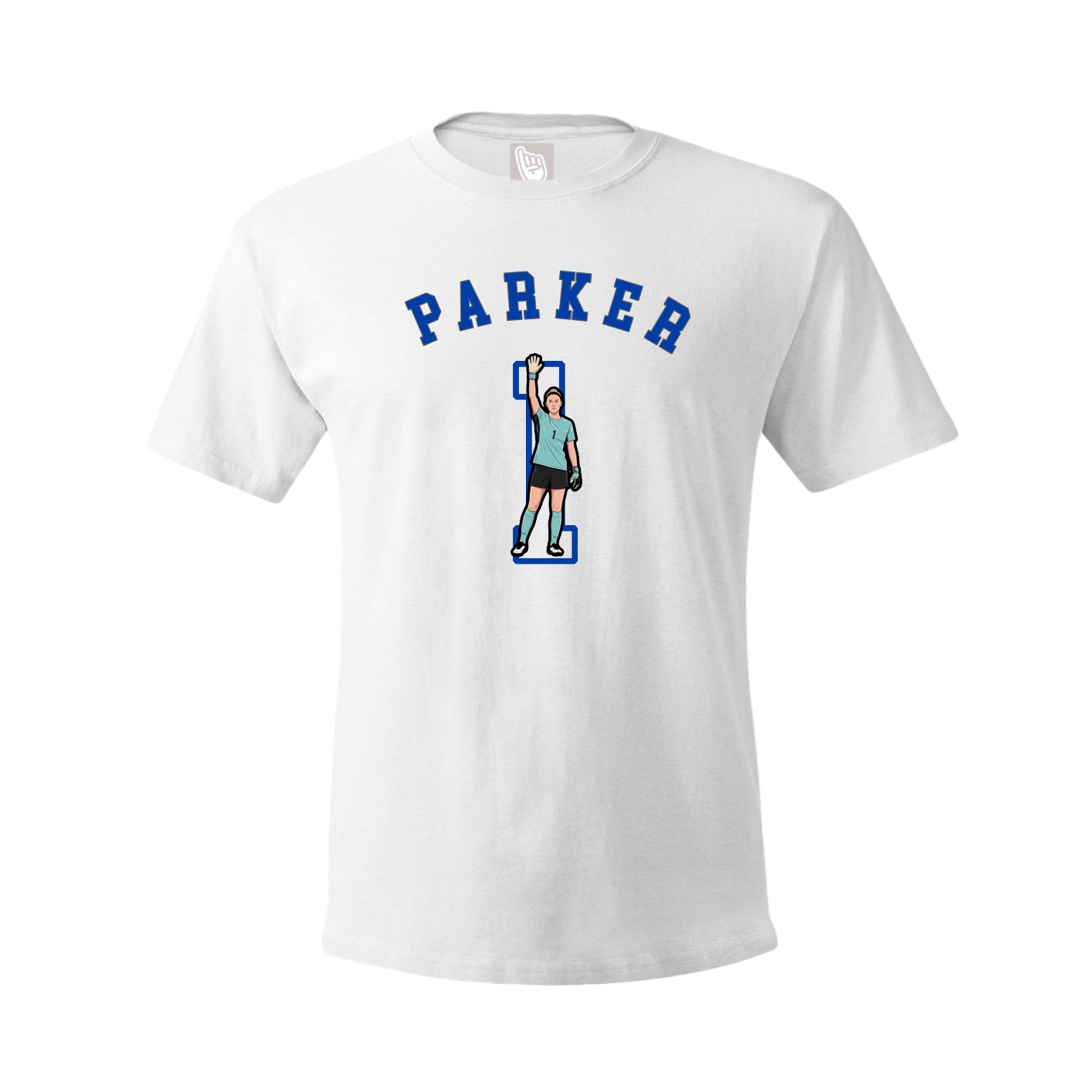 Youth Tee — Shirsey Arch in White