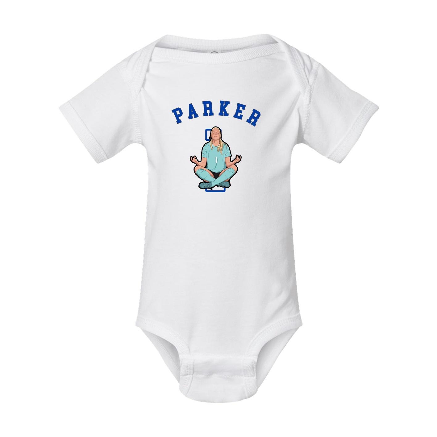 Baby Onesie — Shirsey Arch in White