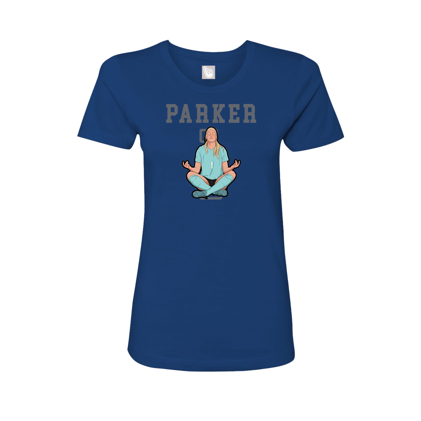 Fitted Women's Tee — Shirsey in Royal