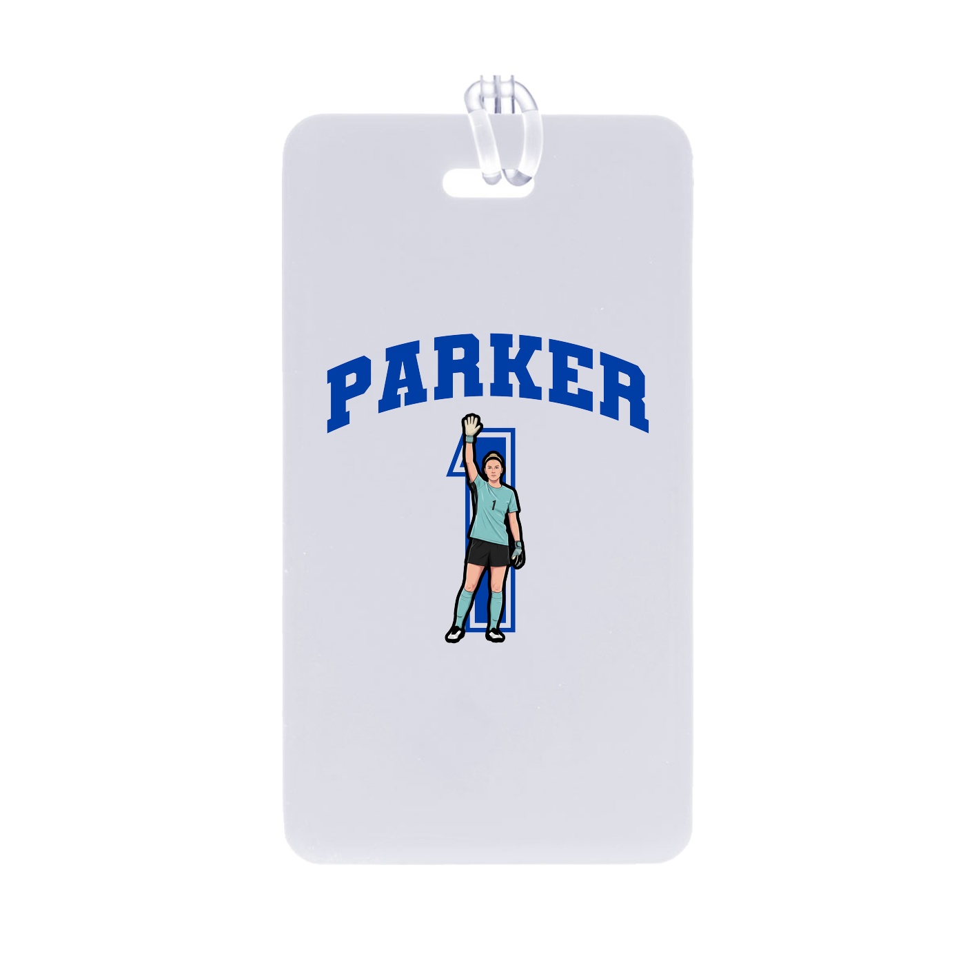 Bag Tag — Number in Classic