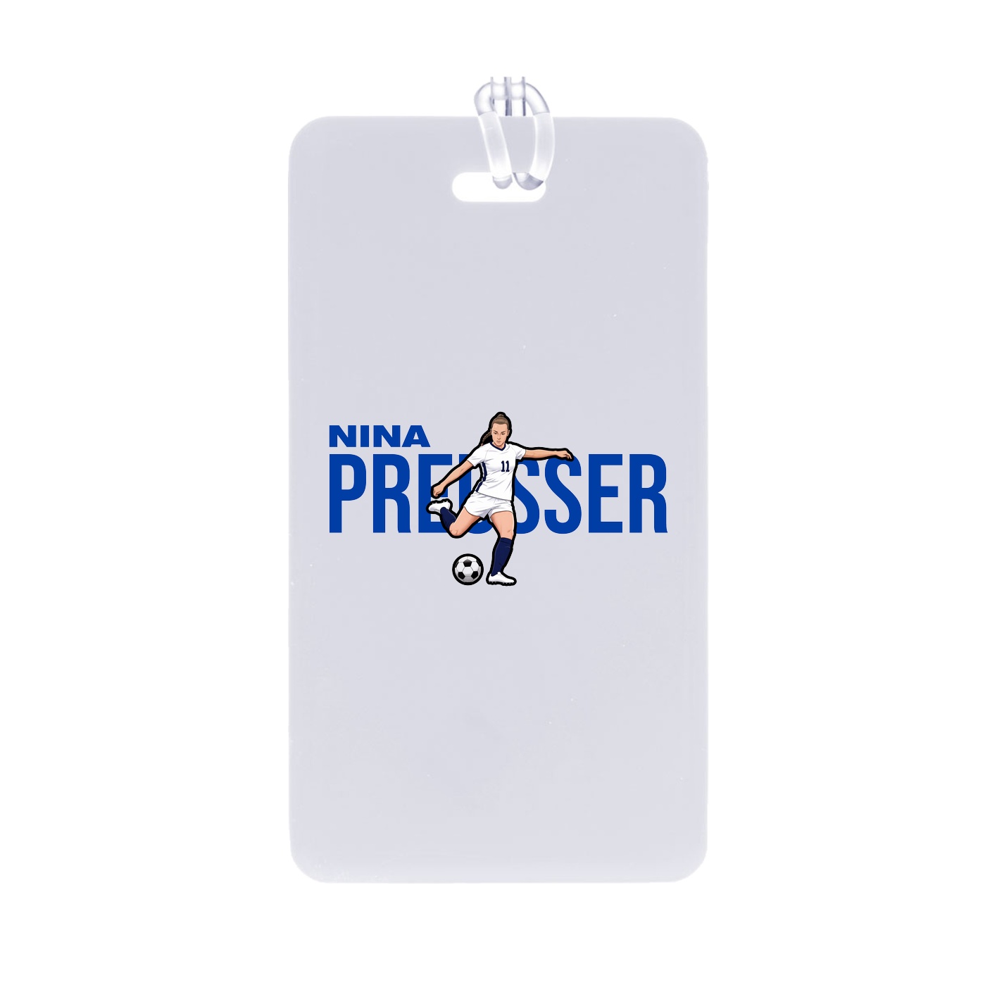 Bag Tag — Player Name in Classic