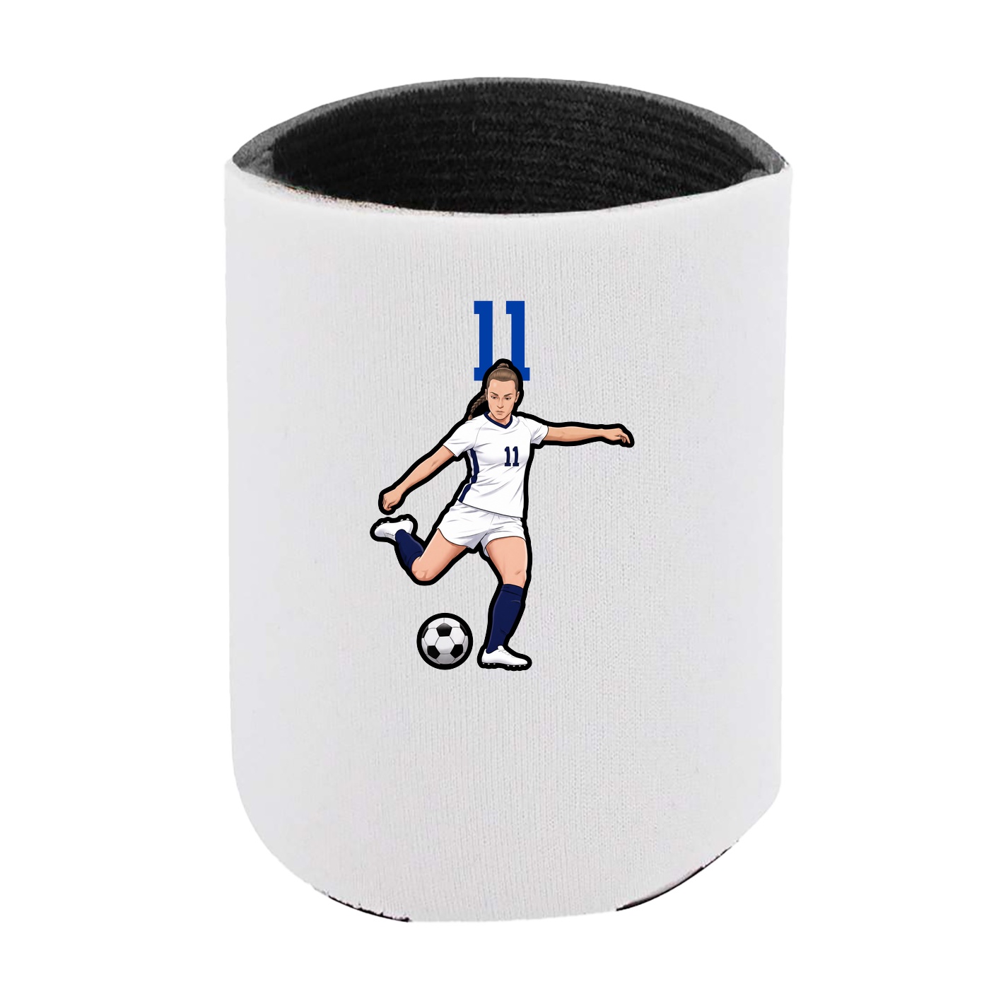 Can Holder — Number Top in White