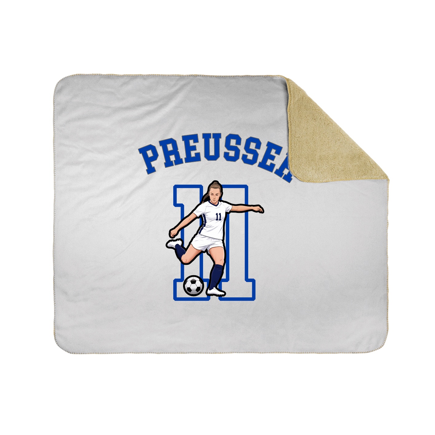 Throw Blanket — Shirsey Arch in White