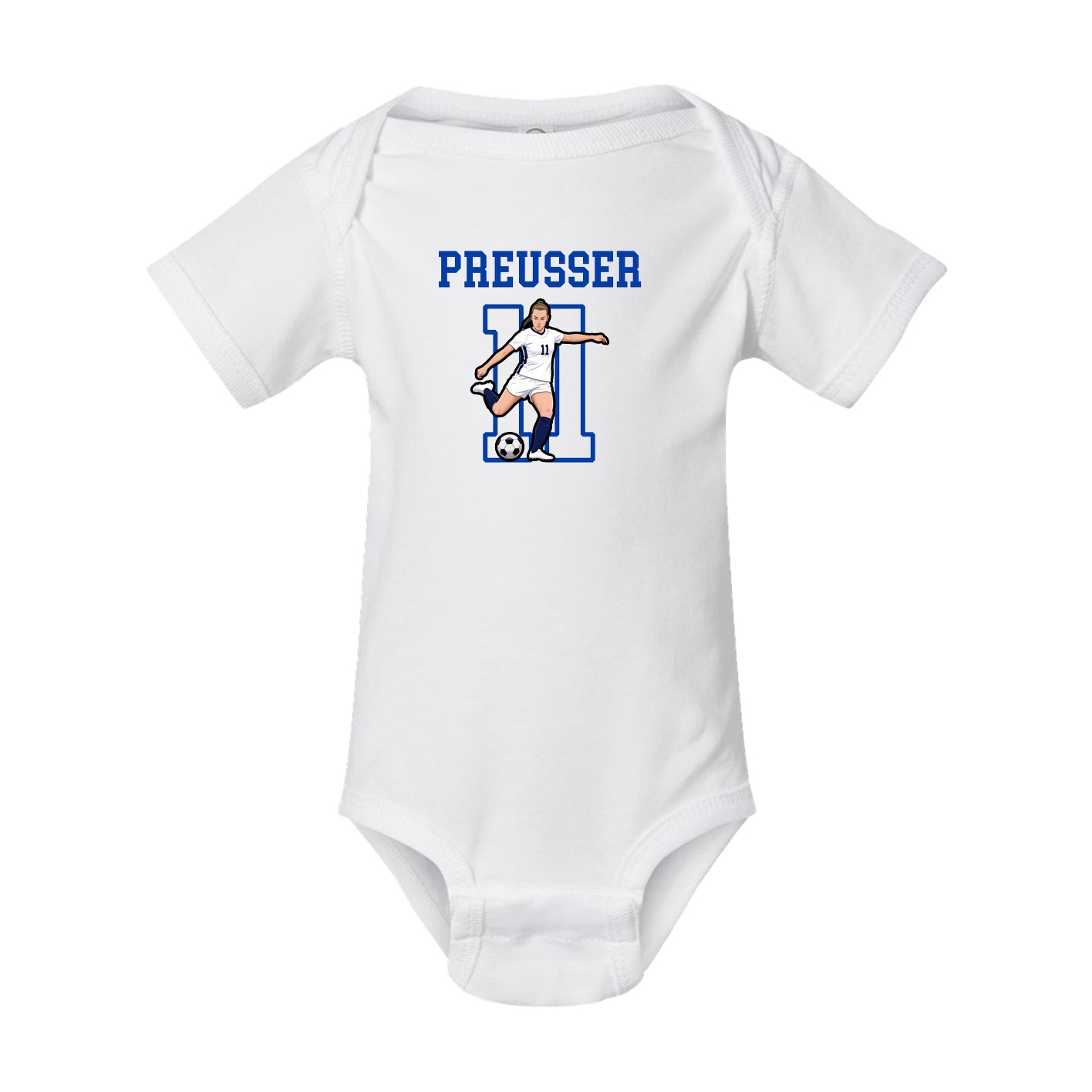 Baby Onesie — Shirsey in White