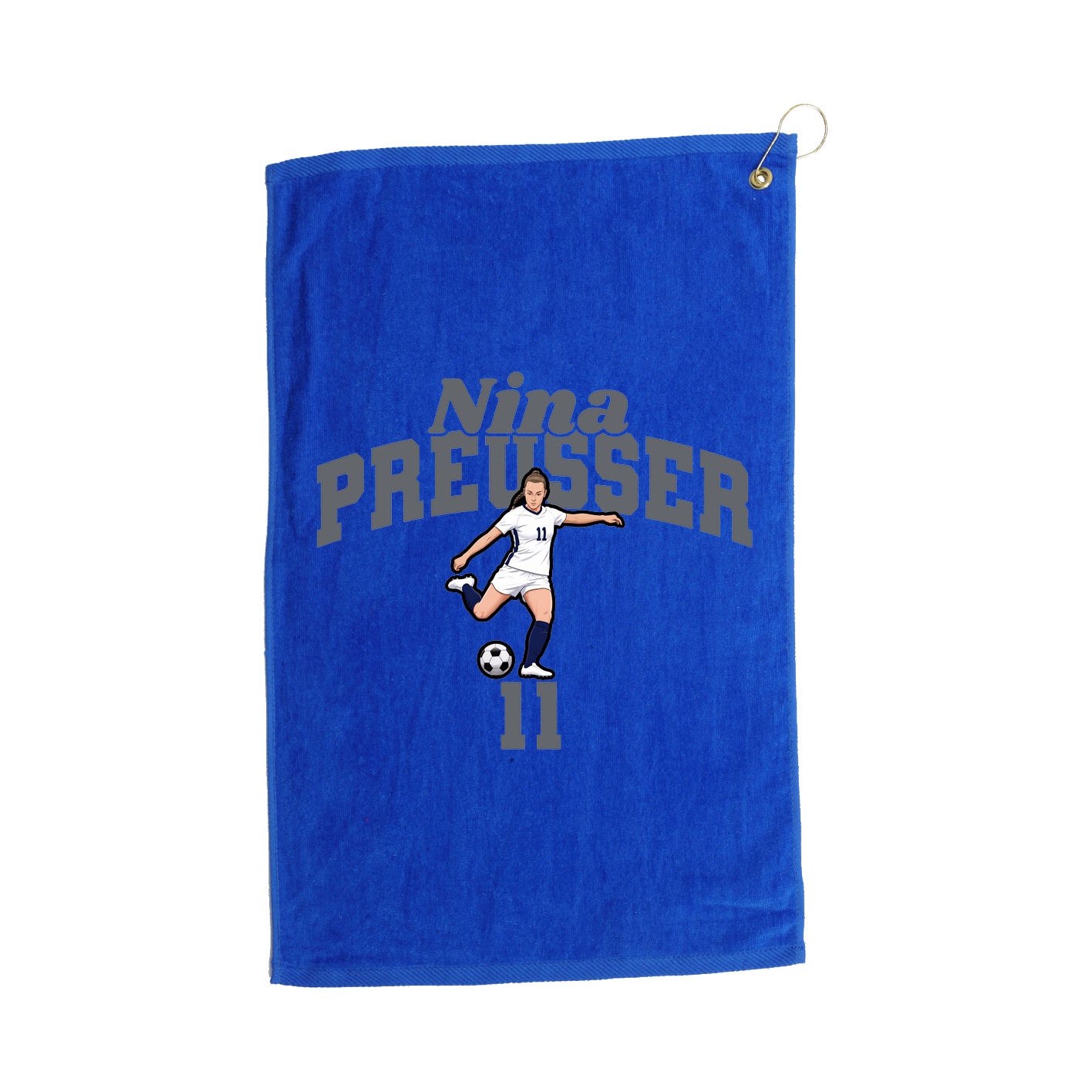 Golf Towel — Signature Arch in Royal