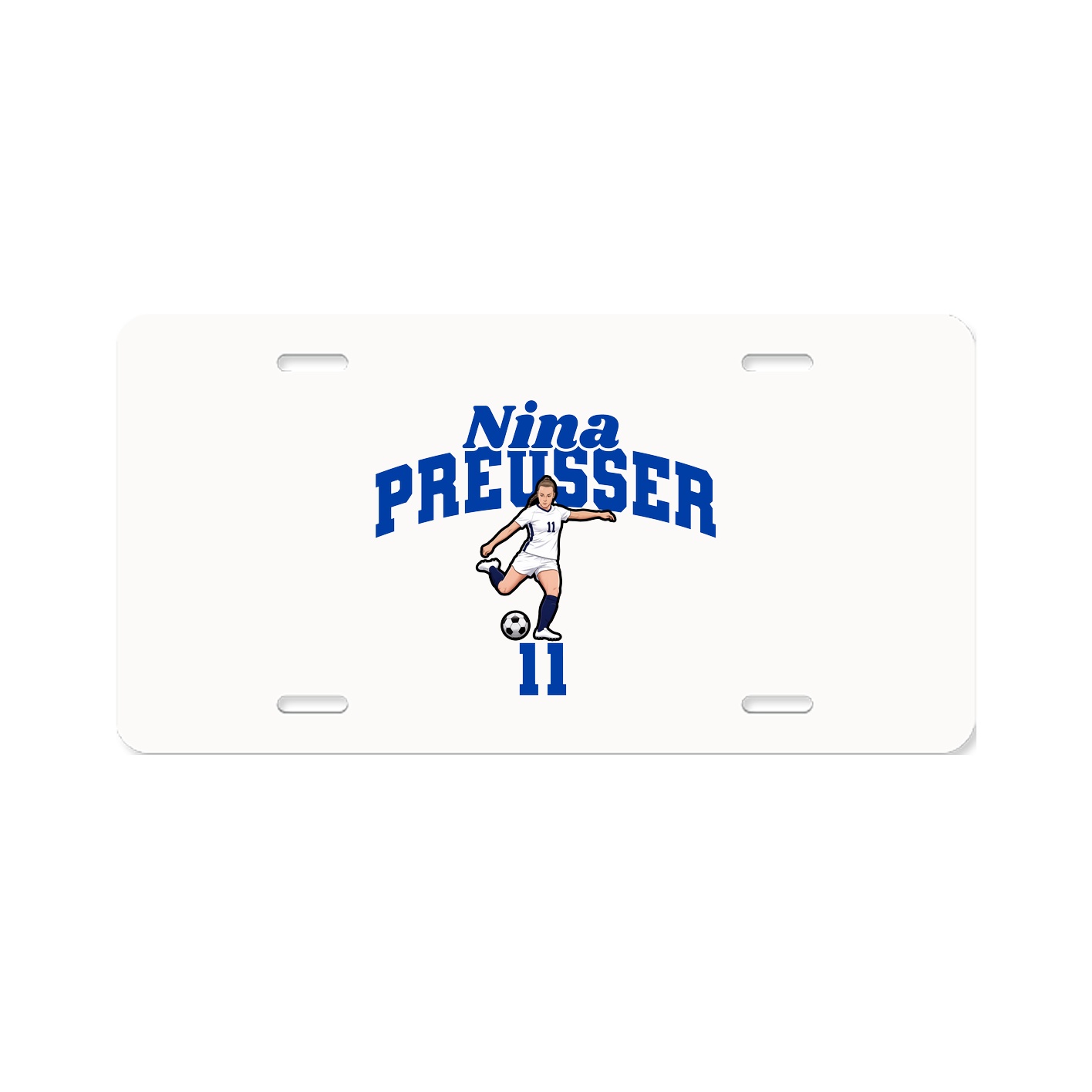 License Plate — Signature Arch in Classic