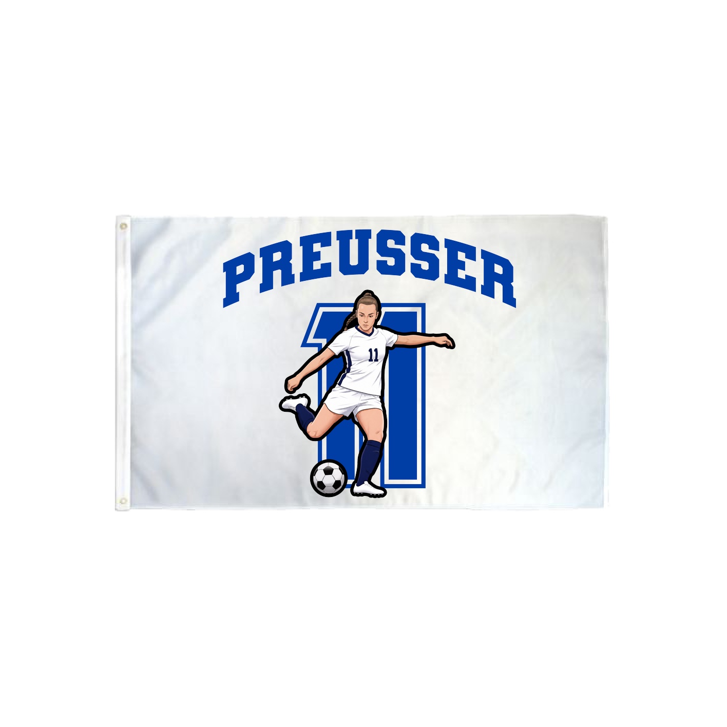 3x5 Flag — Number in Classic