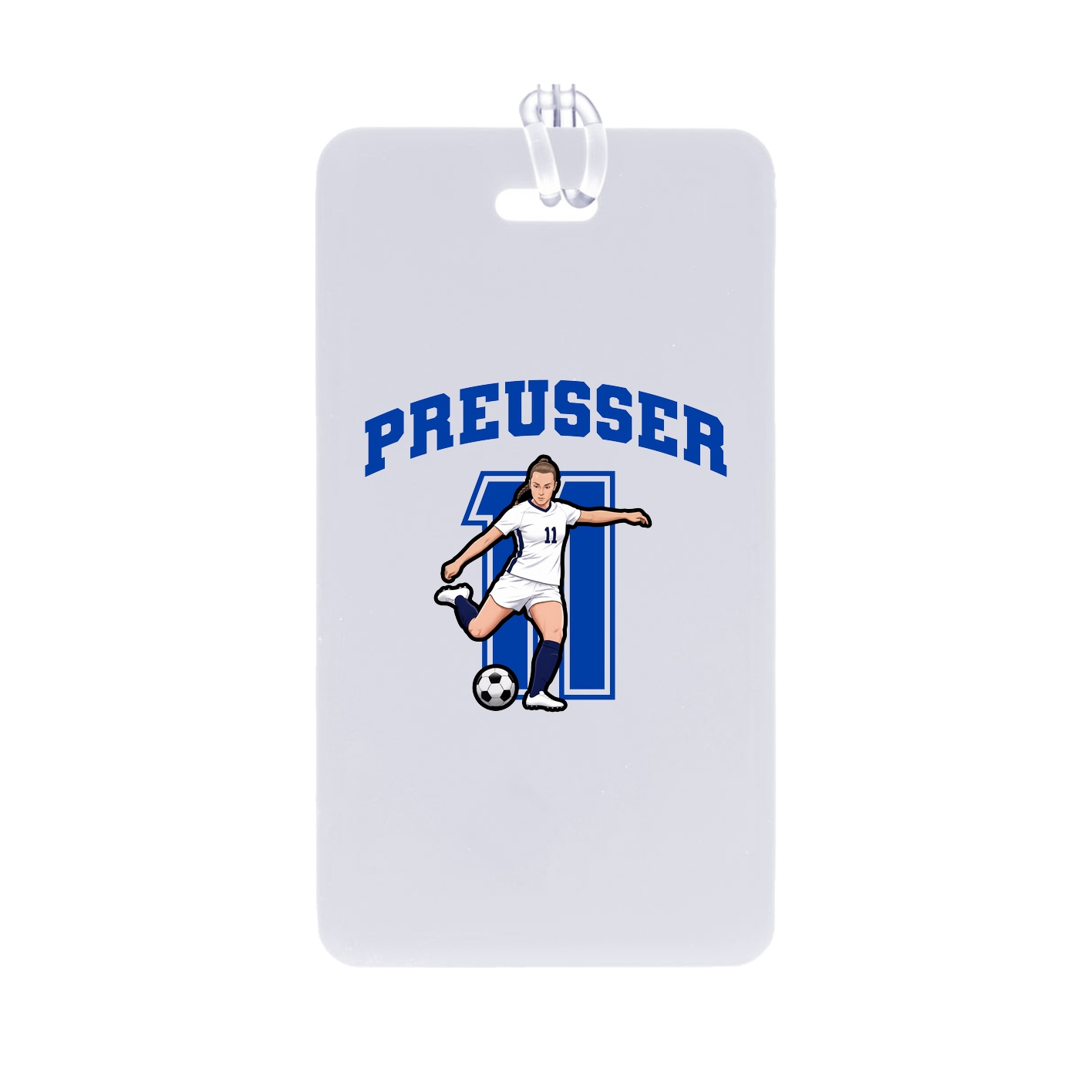 Bag Tag — Number in Classic