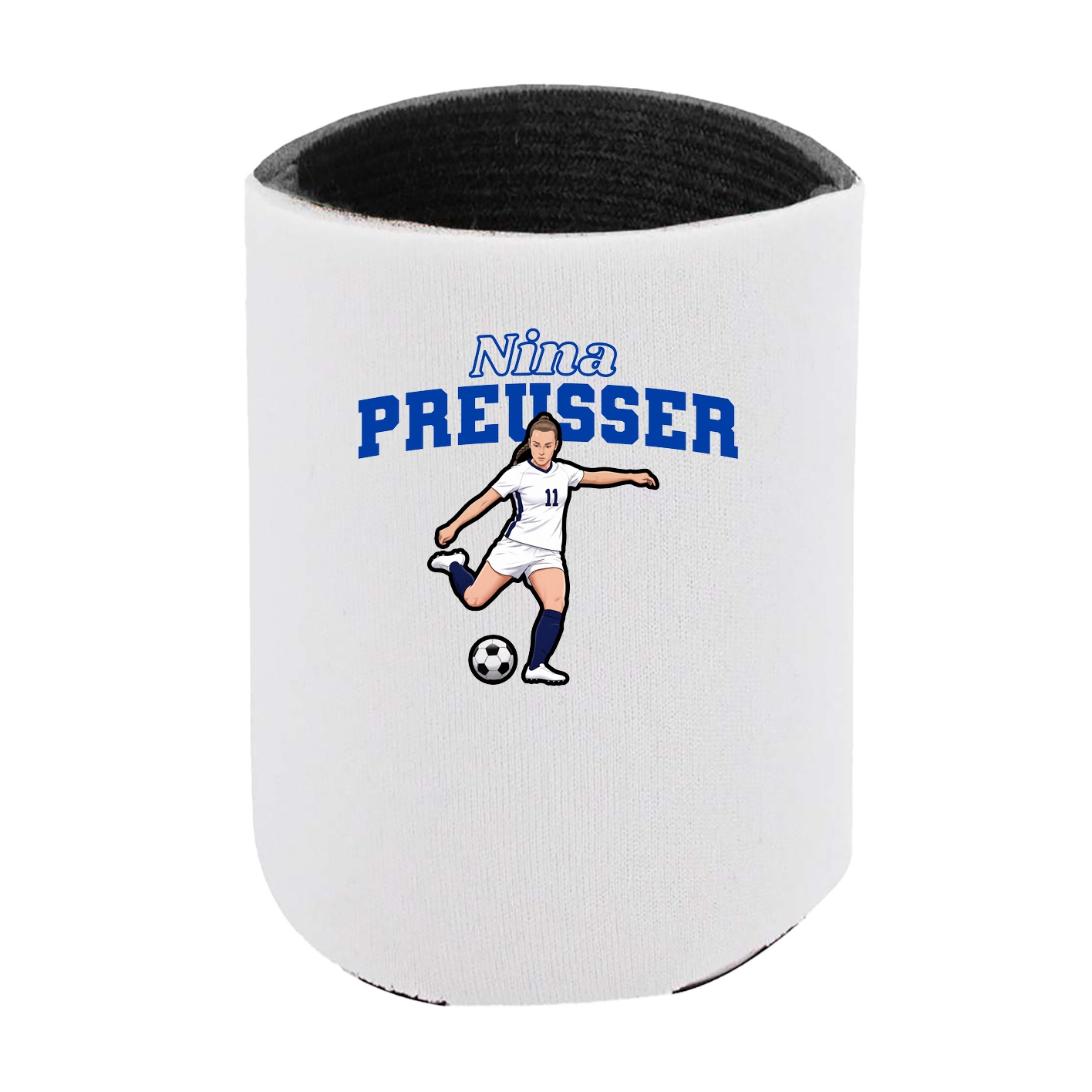 Can Holder — Name Arch in White