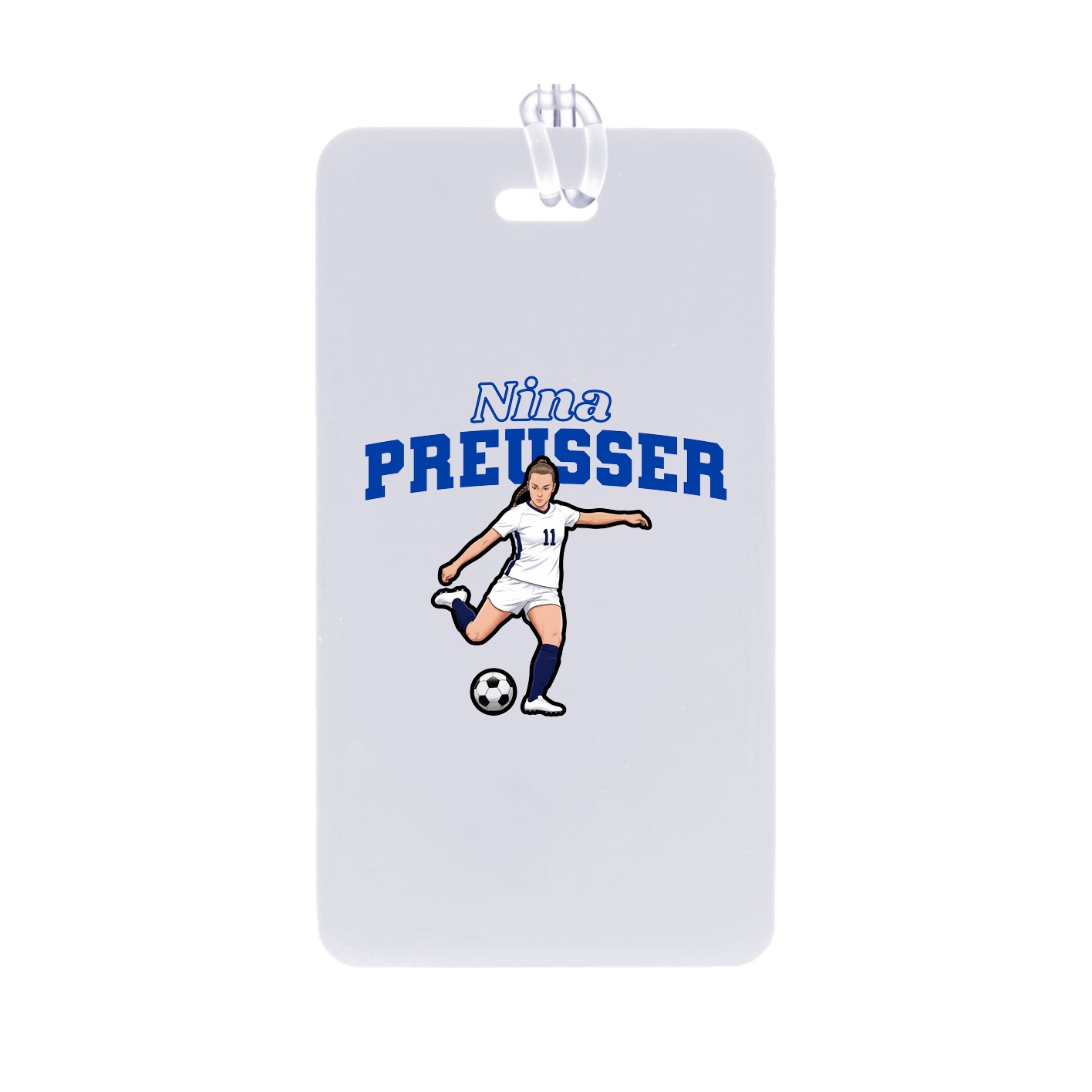 Bag Tag — Name Arch in Classic