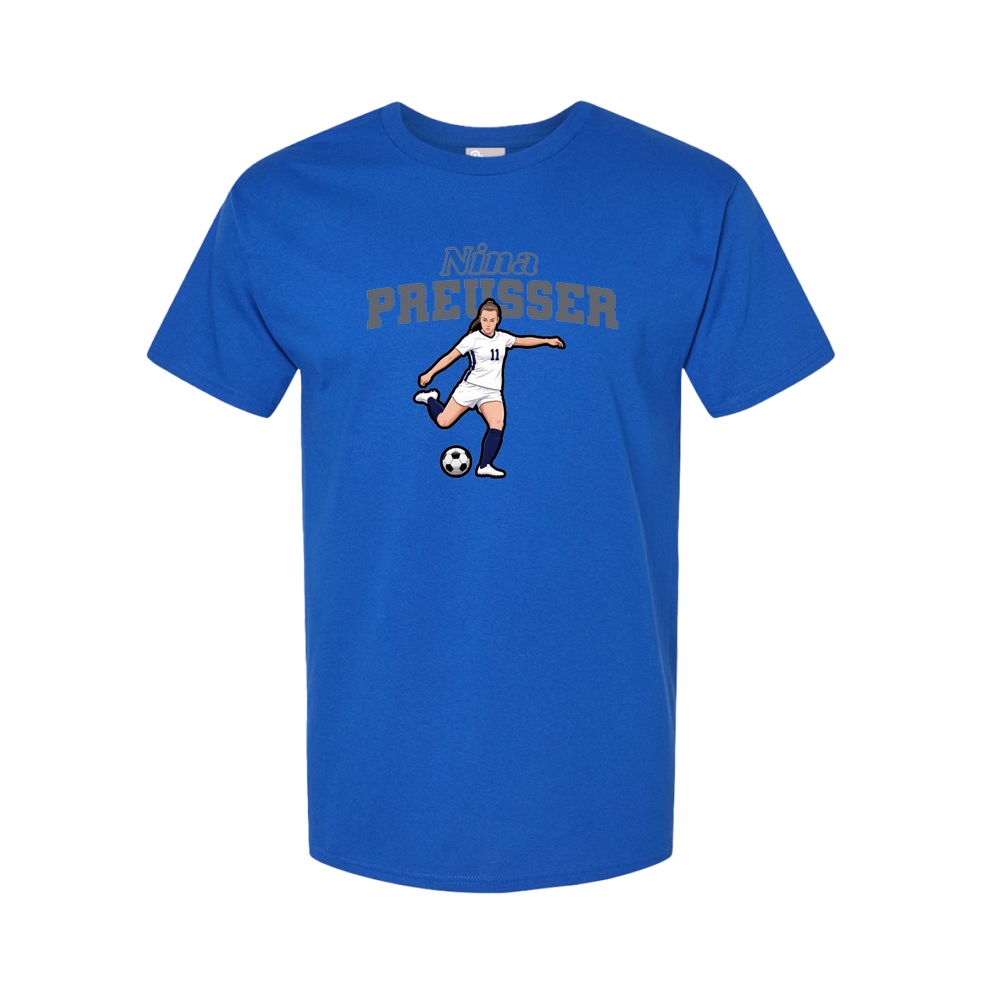 Tee — Name Arch in Royal