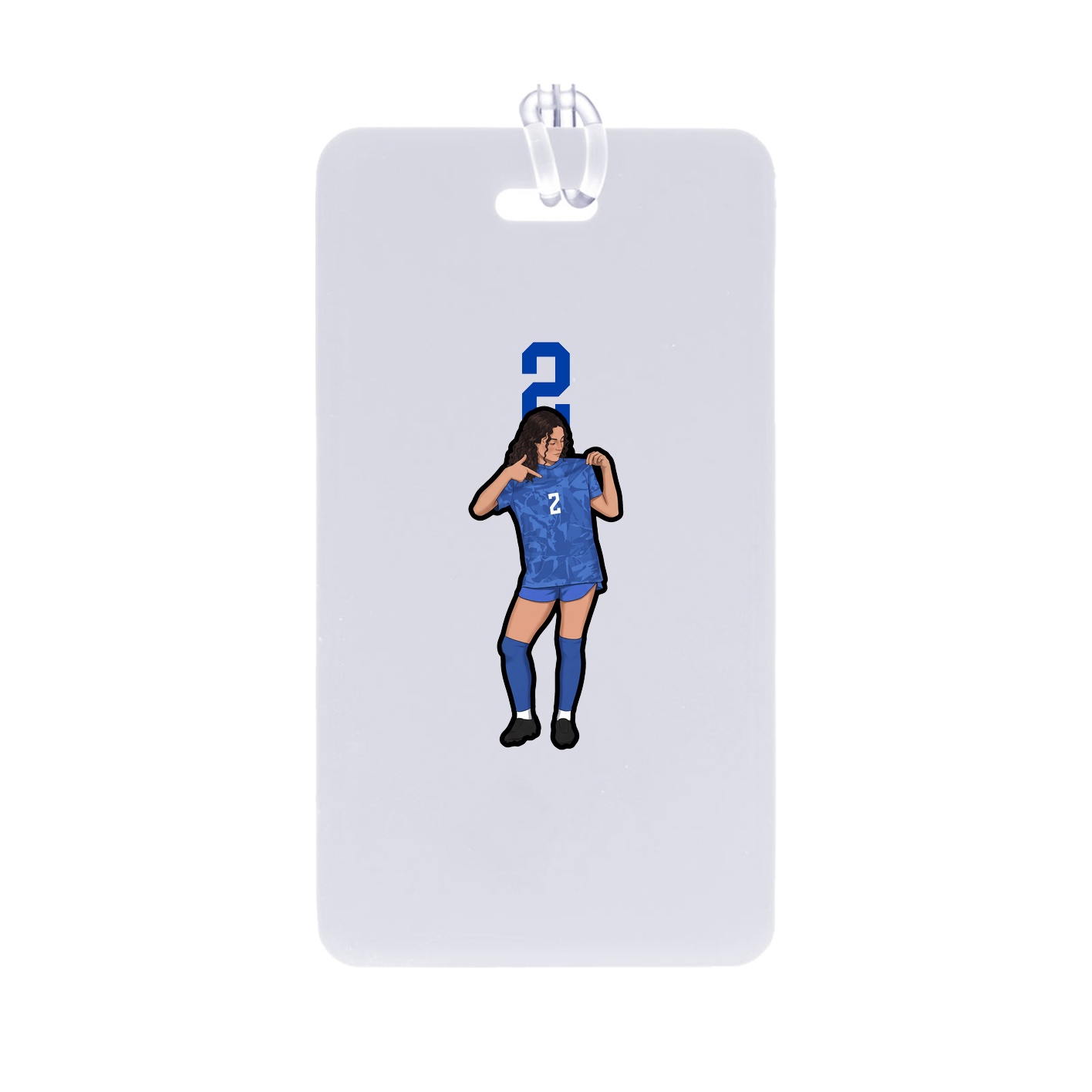 Bag Tag — Number Top in Classic