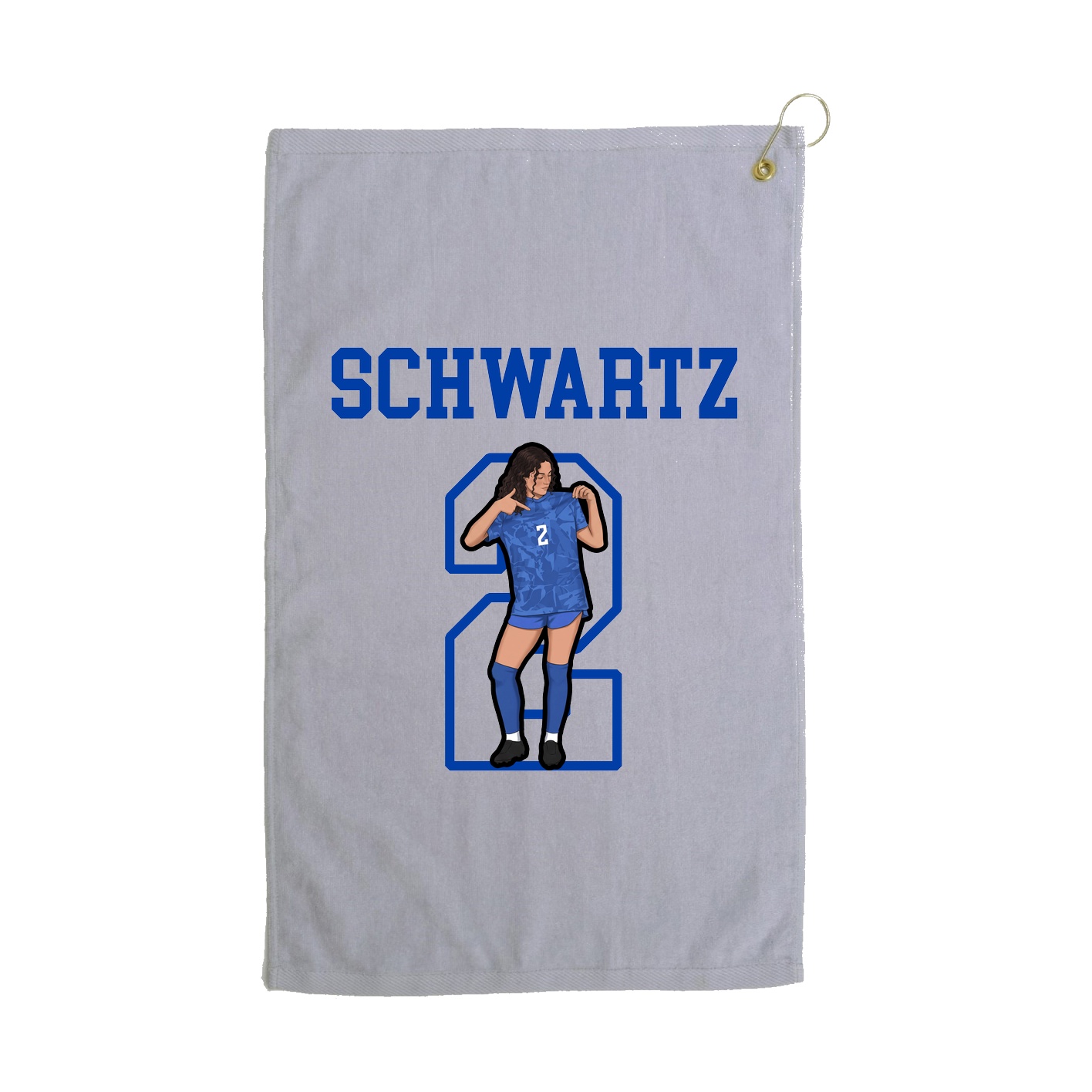 Golf Towel — Shirsey in Grey
