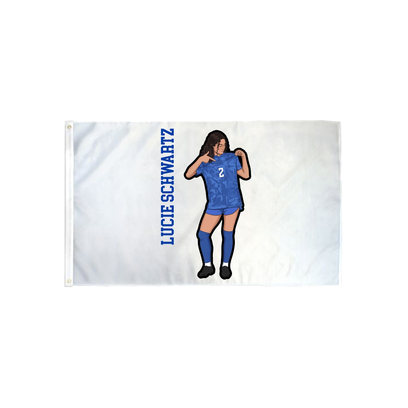 3x5 Flag — Name Vertical in Classic