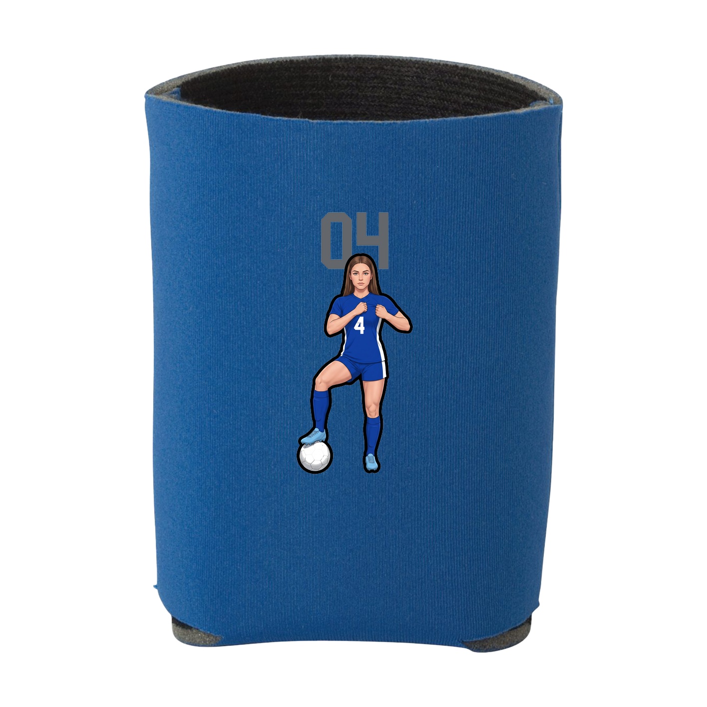 Can Holder — Number Top in Royal