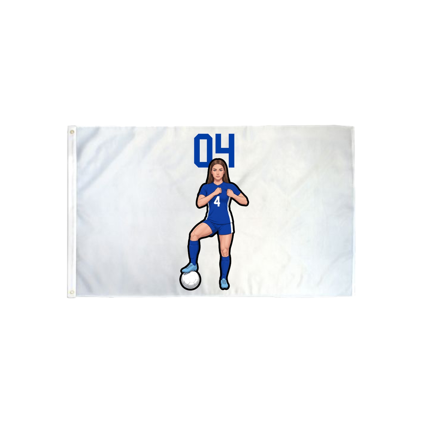 3x5 Flag — Number Top in Classic