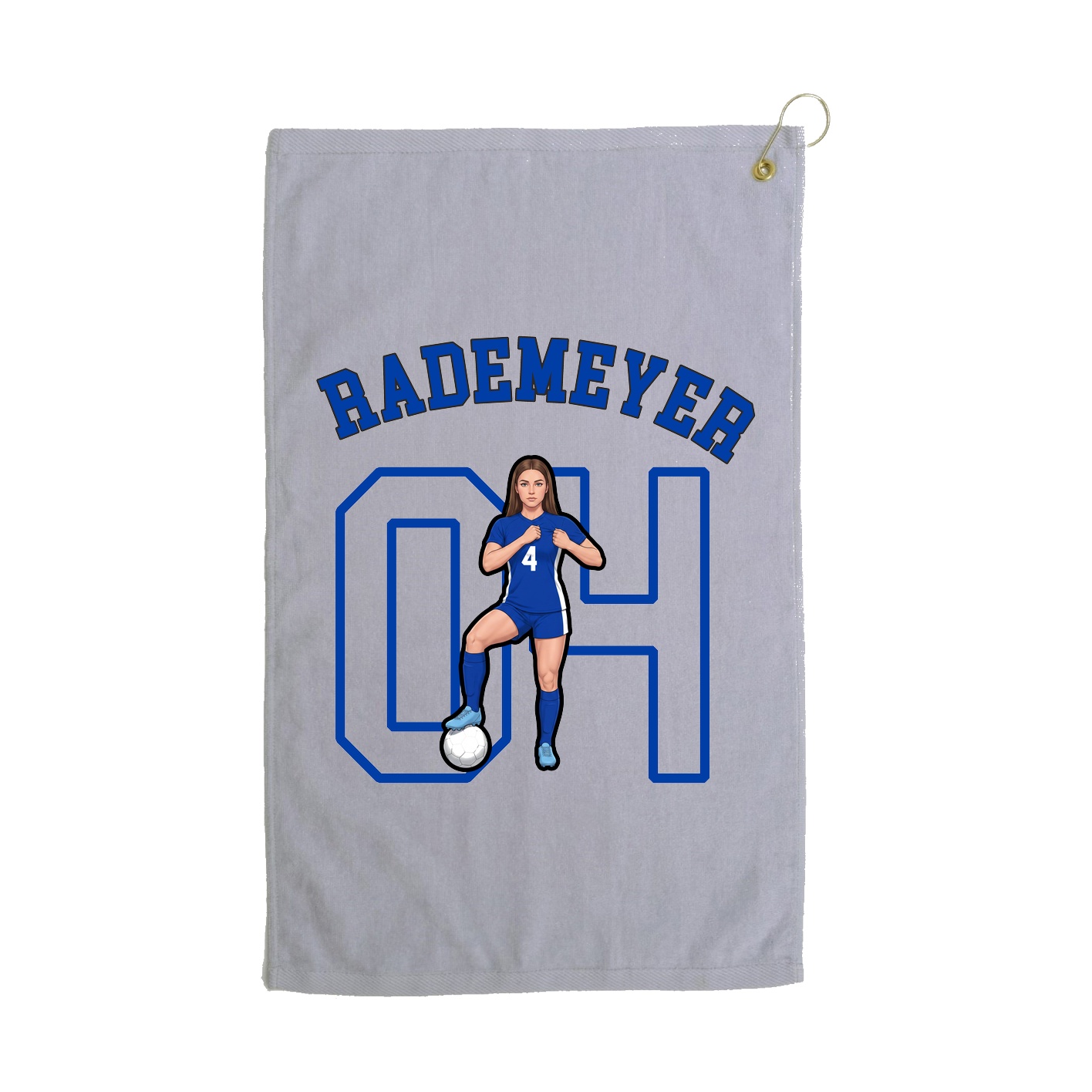 Golf Towel — Shirsey Arch in Grey