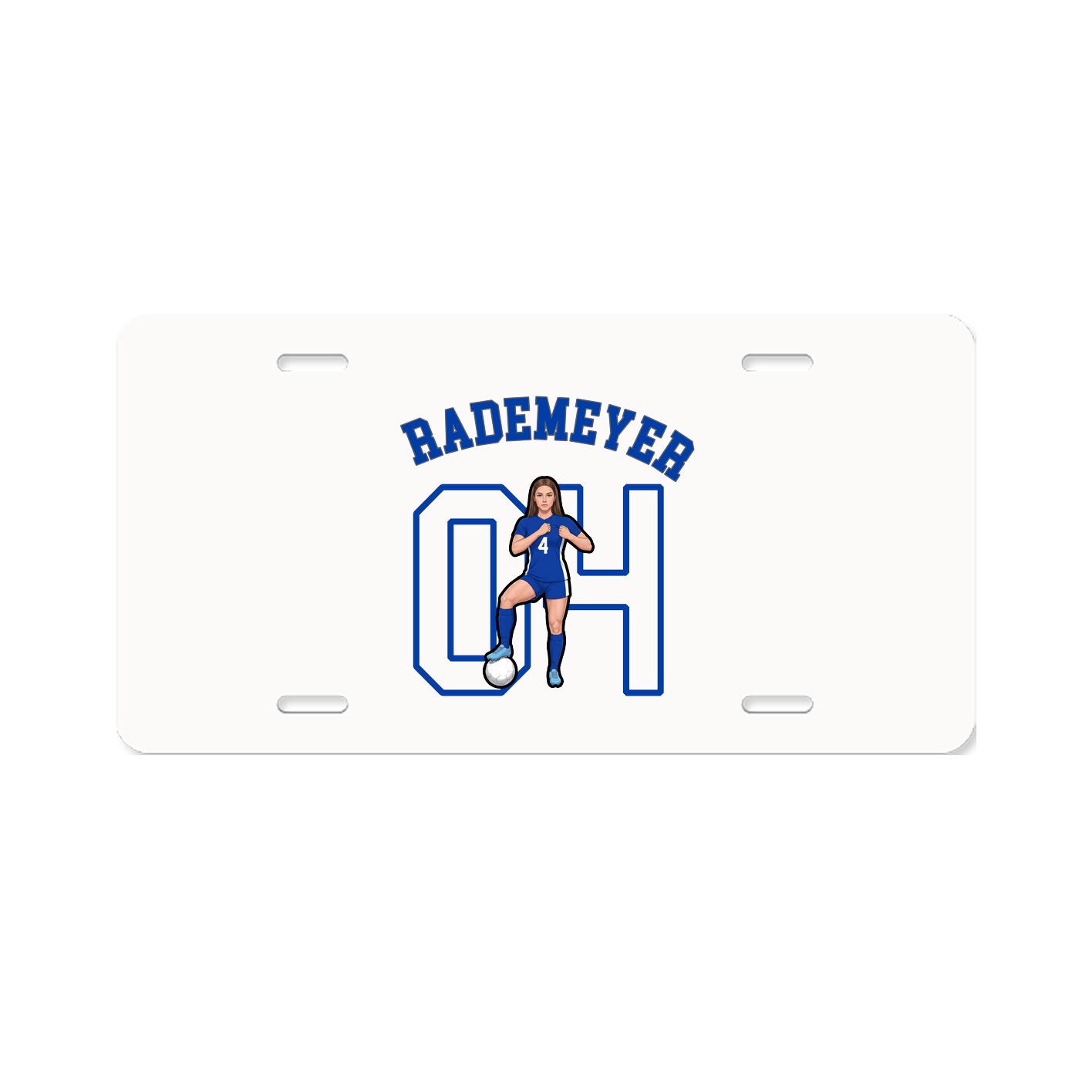 License Plate — Shirsey Arch in Classic