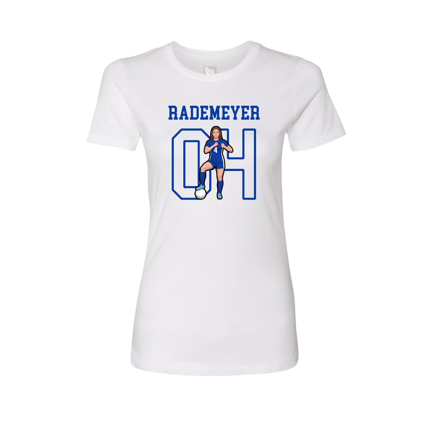 Fitted Women's Tee — Shirsey in White