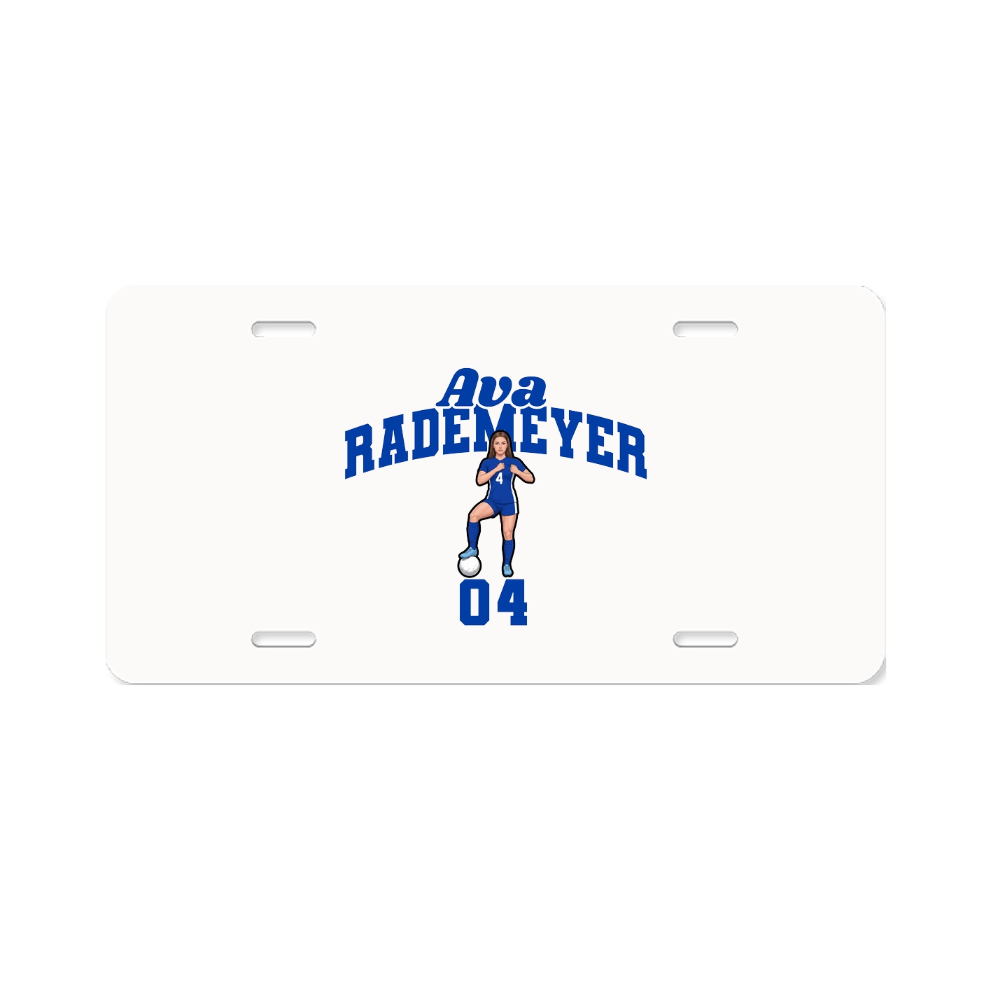 License Plate — Signature Arch in Classic