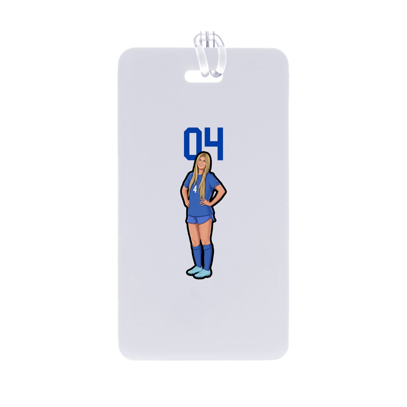 Bag Tag — Number Top in Classic