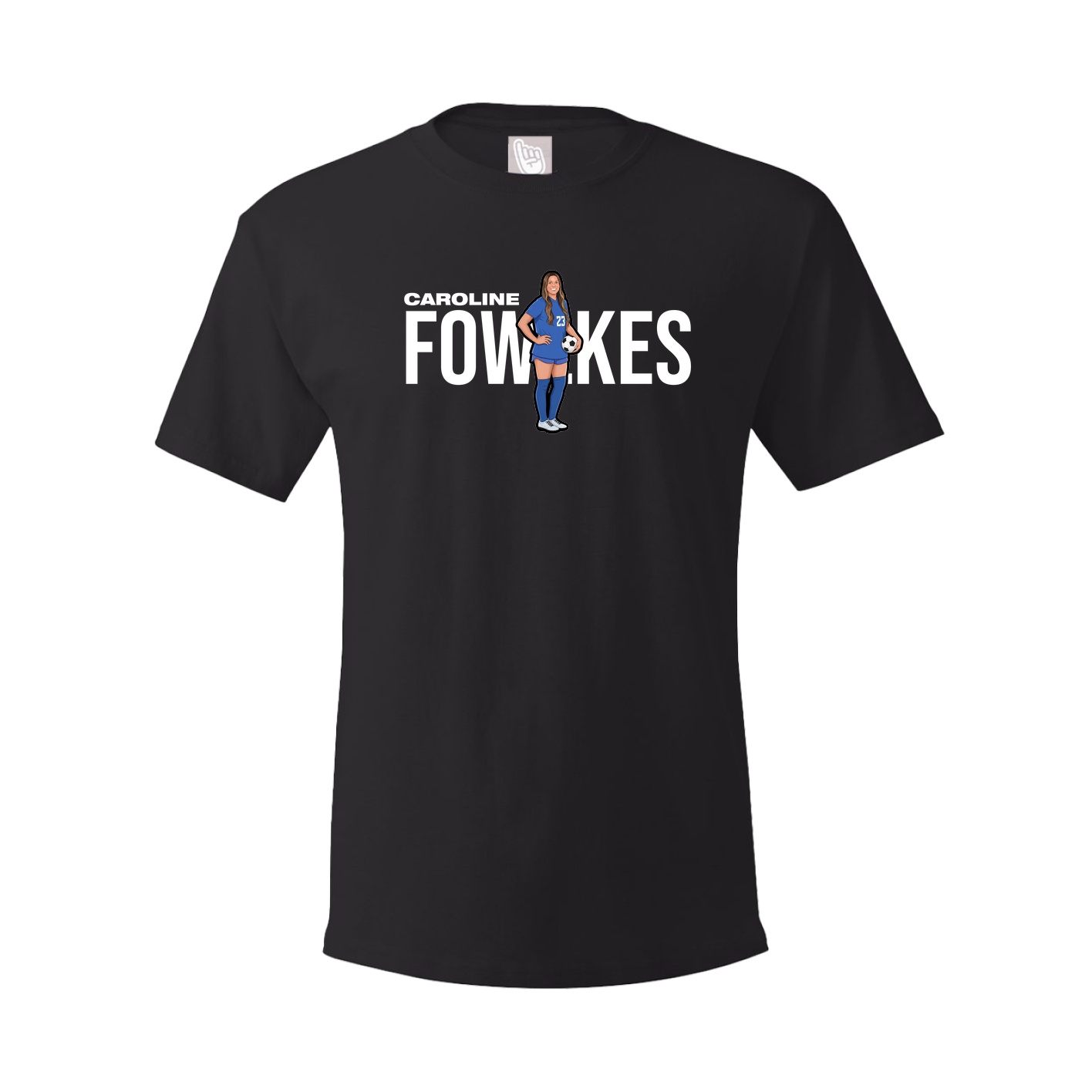 Youth Tee — Player Name in Black