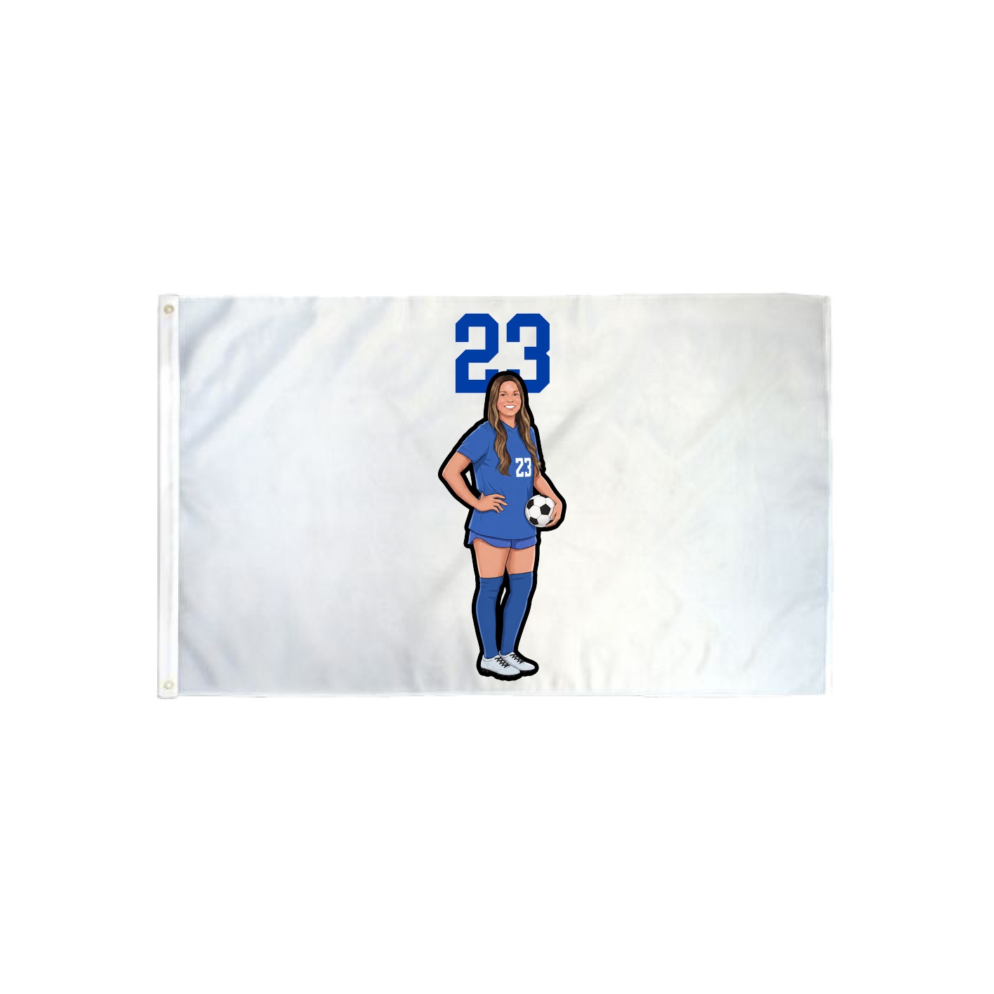 3x5 Flag — Number Top in Classic