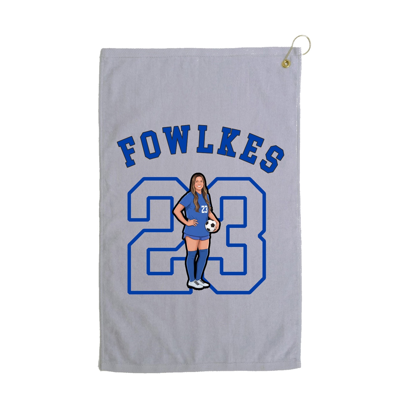 Golf Towel — Shirsey Arch in Grey