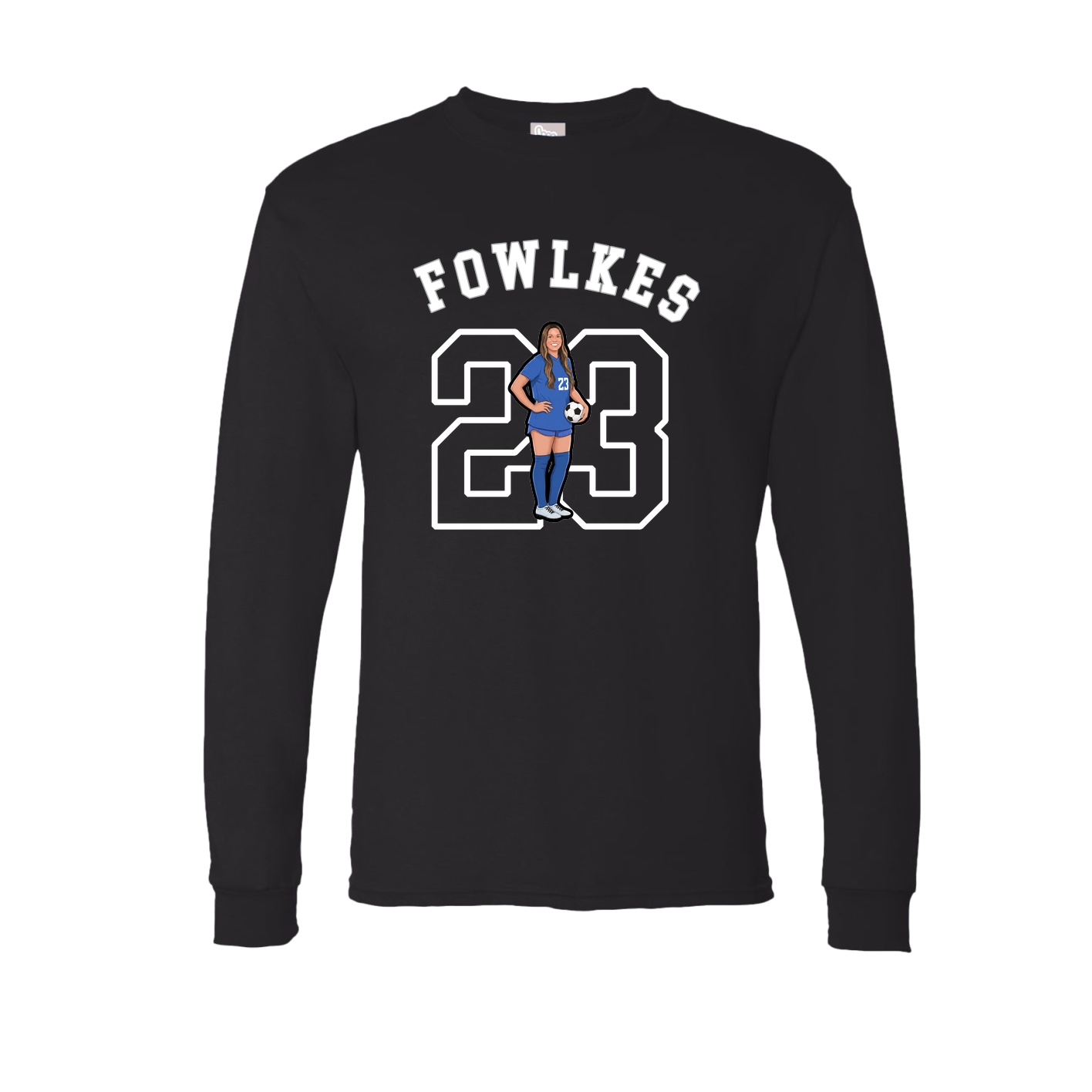 Long Sleeve Tee — Shirsey Arch in Black