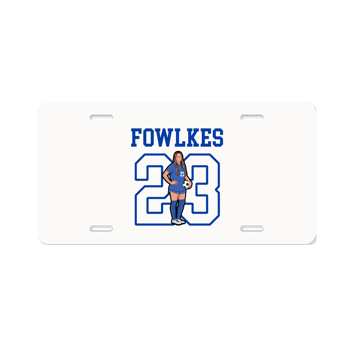 License Plate — Shirsey in Classic