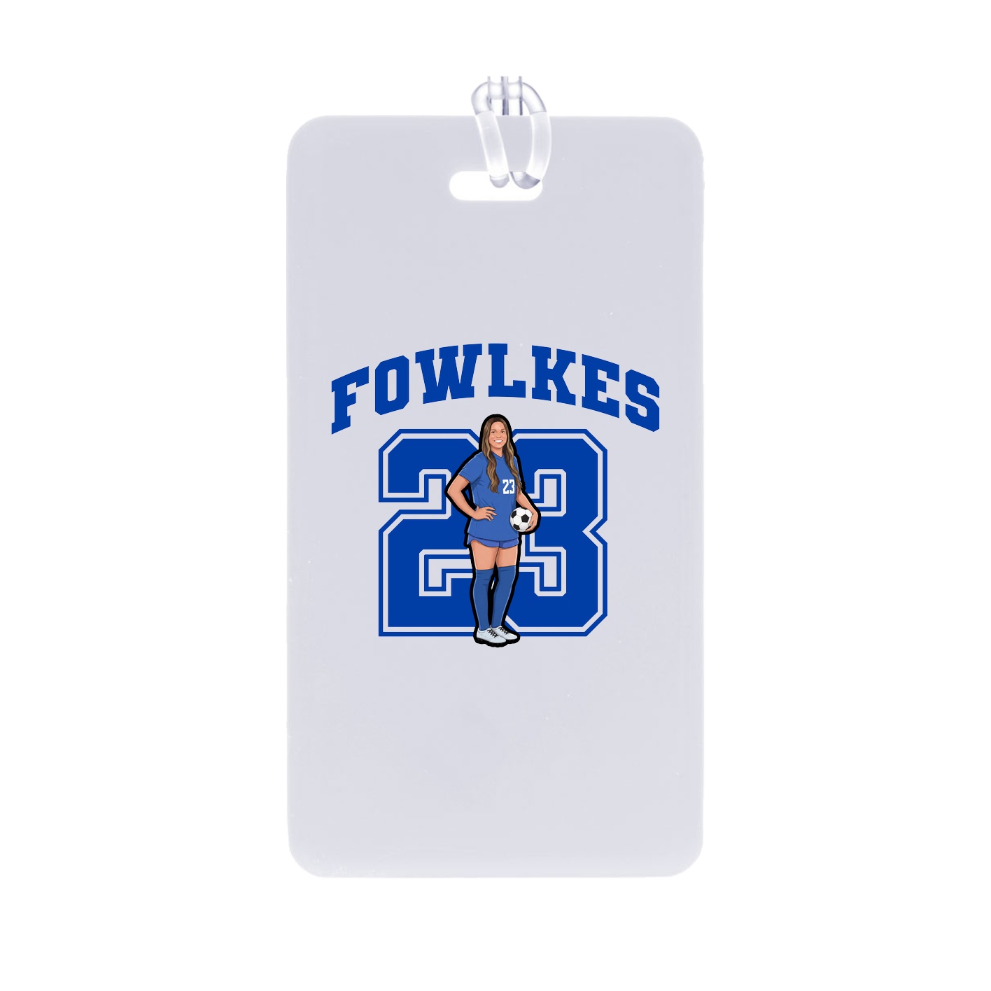 Bag Tag — Number in Classic