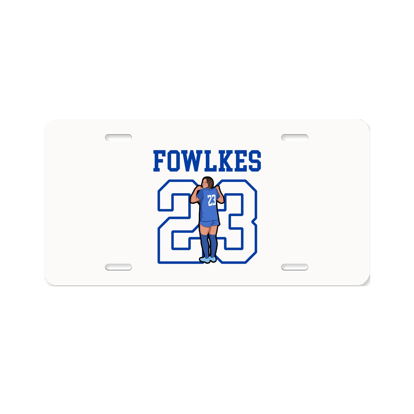 License Plate — Shirsey in Classic