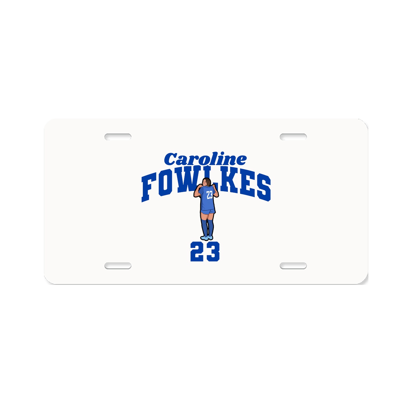 License Plate — Signature Arch in Classic