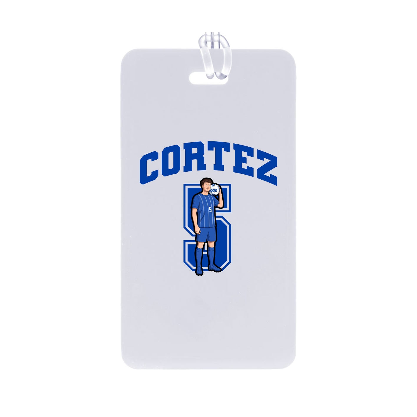 Bag Tag — Number in Classic